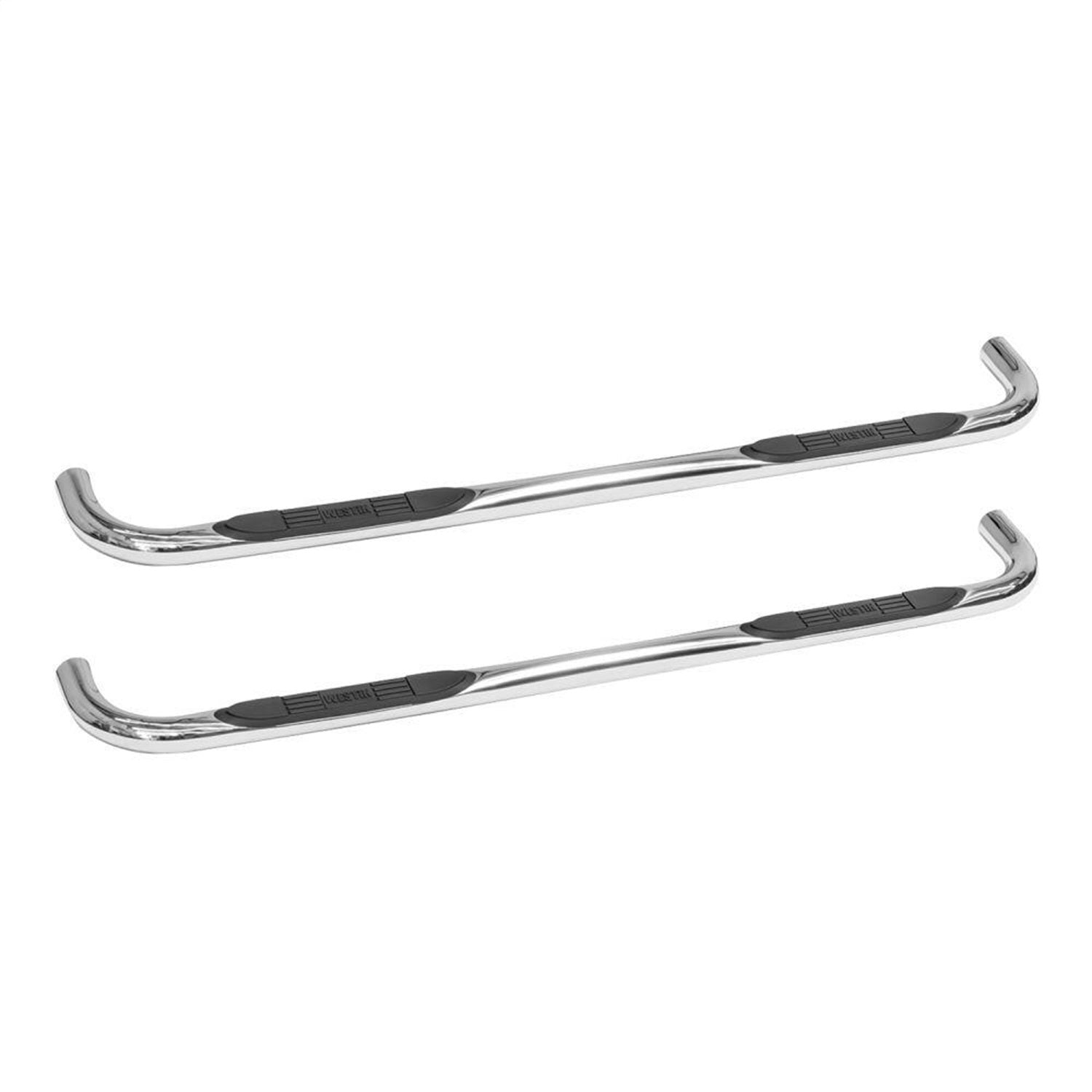 Westin 23-4080 E- Series 3 Nerf Step Bars fits 2019-2023 Ram 1500 Crew Cab (Excl. Ram 1500 Classic) Polished SS 1 Pair