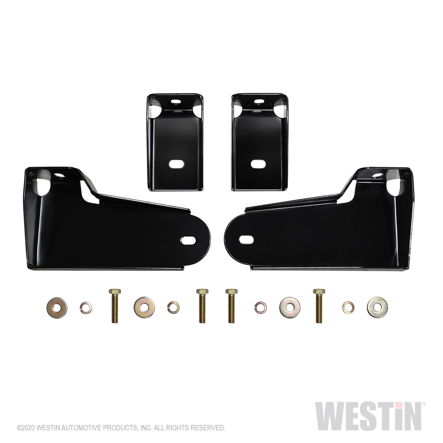 Westin 23-4110 E-Series 3 Round Nerf Bars fits 2019-2024 Silverado Sierra 1500 Standard Cab Stainless Steel Pair