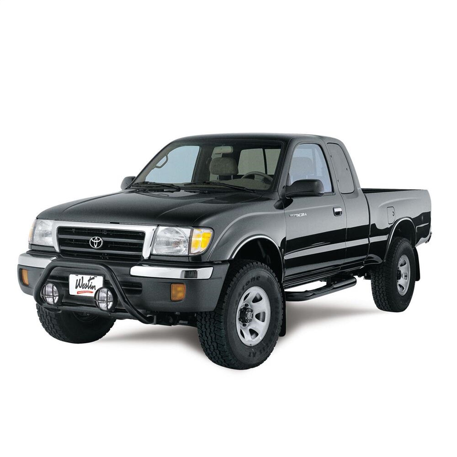 Westin 25-0835 Signature 3 Round Step Bar Compatible with 95-04 Tacoma