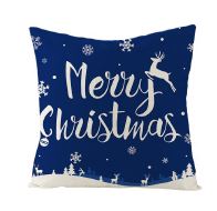 FENZA Custom Christmas Pillow Covers for Family, Linen Double Side Printed Pattern Throw Pillow, 1 Piece Set 18x18 Pillow, Inserts are Not Included or Sold Separately (Y-262)