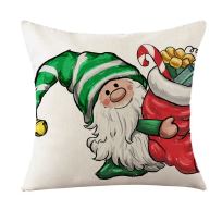 FENZA Custom Christmas Pillow Covers for Family, Linen Double Side Printed Pattern Throw Pillow, 1 Piece Set 18x18 Pillow, Inserts are Not Included or Sold Separately (Y-268)