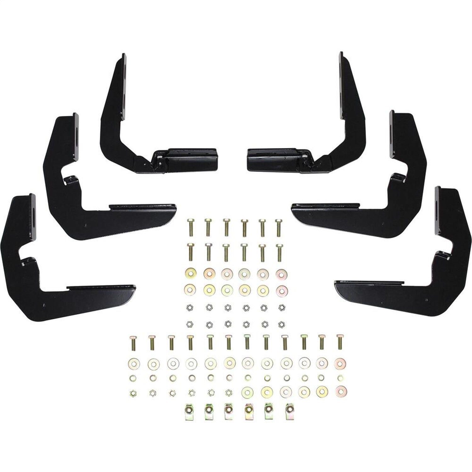 Westin 27-2145 Running Board Mount Kit fits 2014-2018 Silverado Sierra 1500 Double Cab Crew Cab 2019 Silverado LD Sierra 1500 Limited 2015-2019 Silverado Sierra 2500 3500 Double Cab Crew Cab