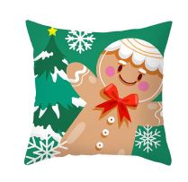 FENZA Custom Christmas Pillow Covers for Family, Linen Double Side Printed Pattern Throw Pillow, 1 Piece Set 18x18 Pillow, Inserts are Not Included or Sold Separately (Y-277)