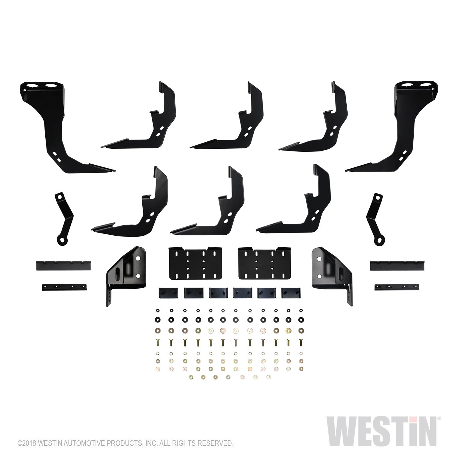 Westin 28-534680 R5 Modular Wheel to Wheel Nerf Step Bars
