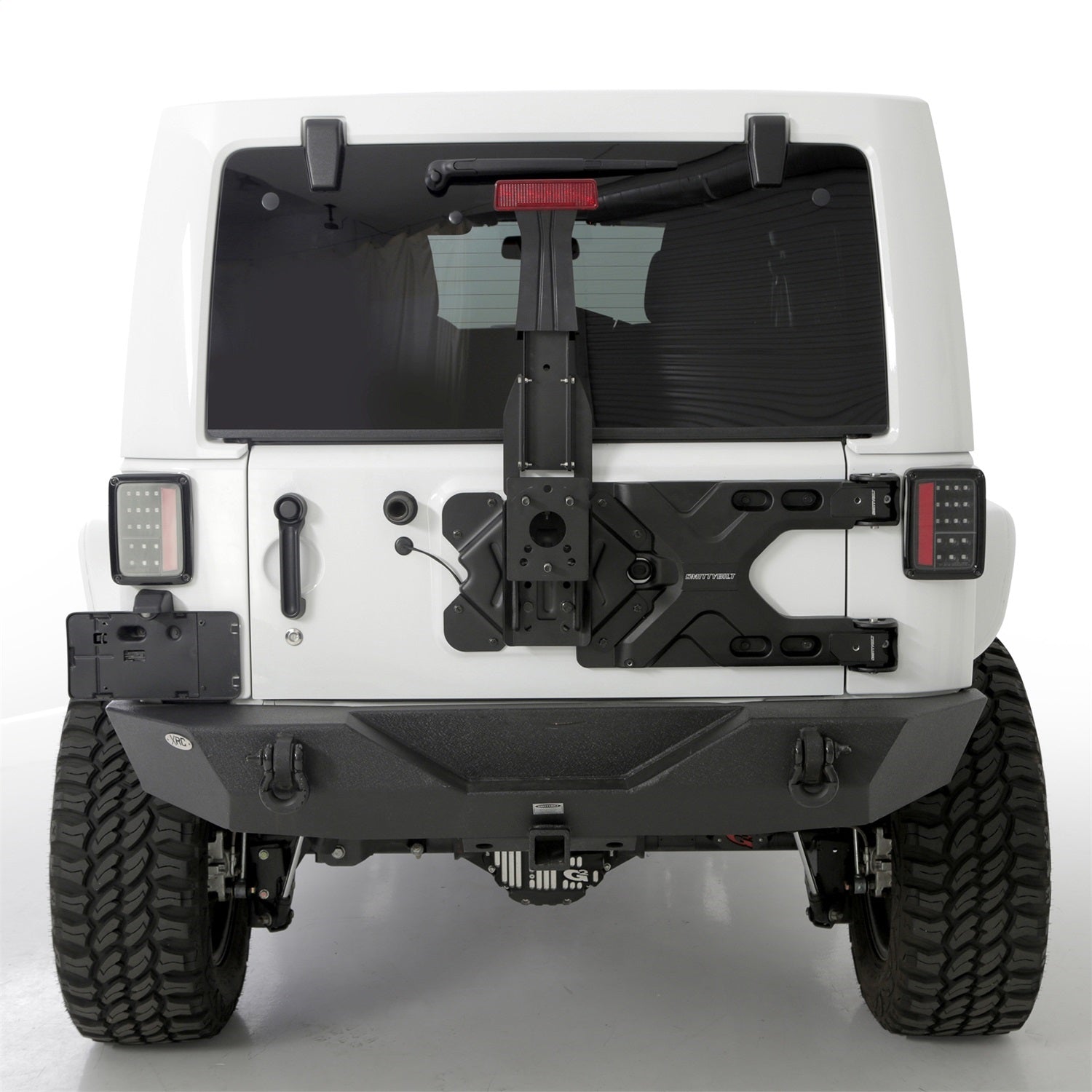 Smittybilt 2843 Pivot HD Tire Carrier Fits 07-18 Wrangler (JK)