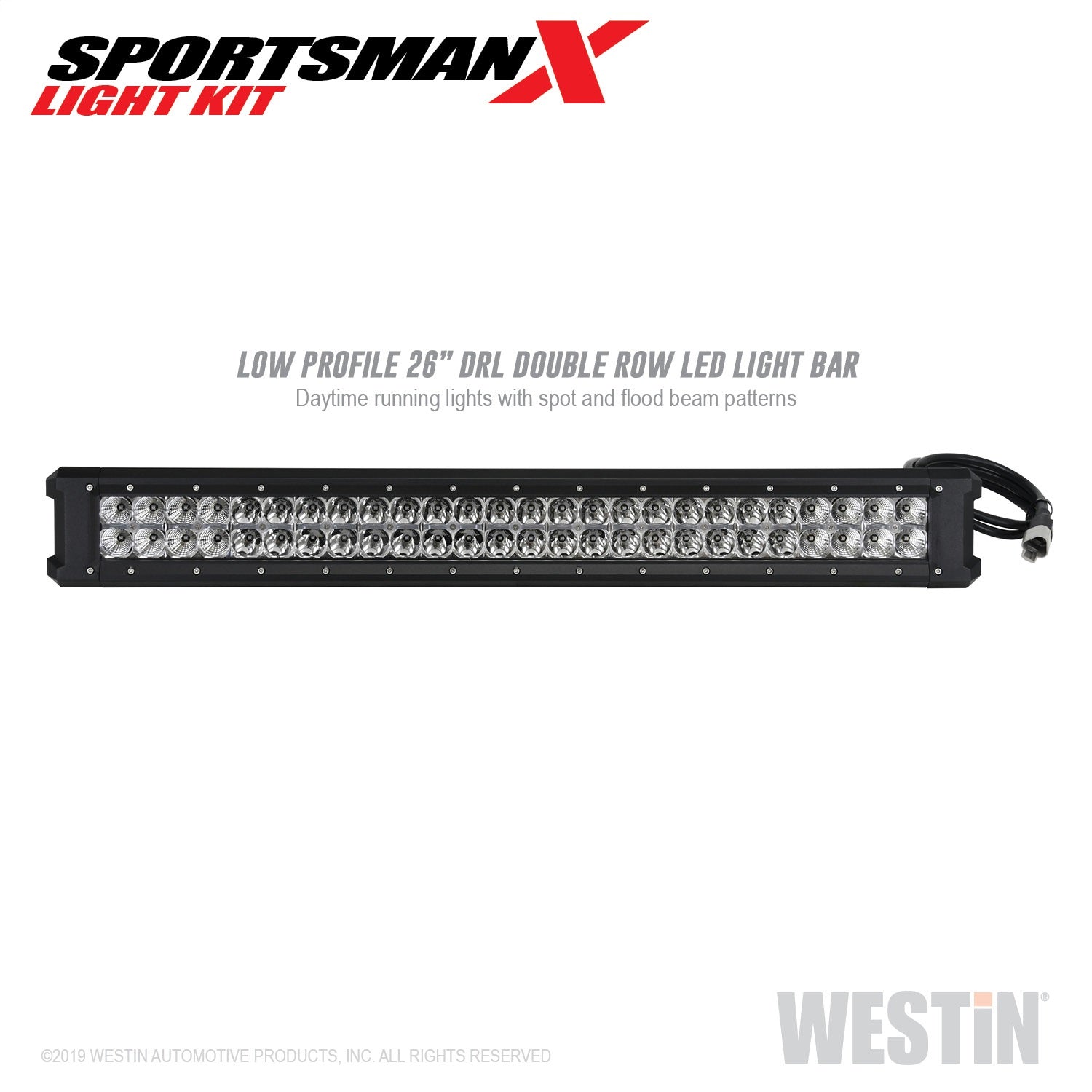 Westin 40-23005 Sportsman X Grille Guard LED Light Bar Kit