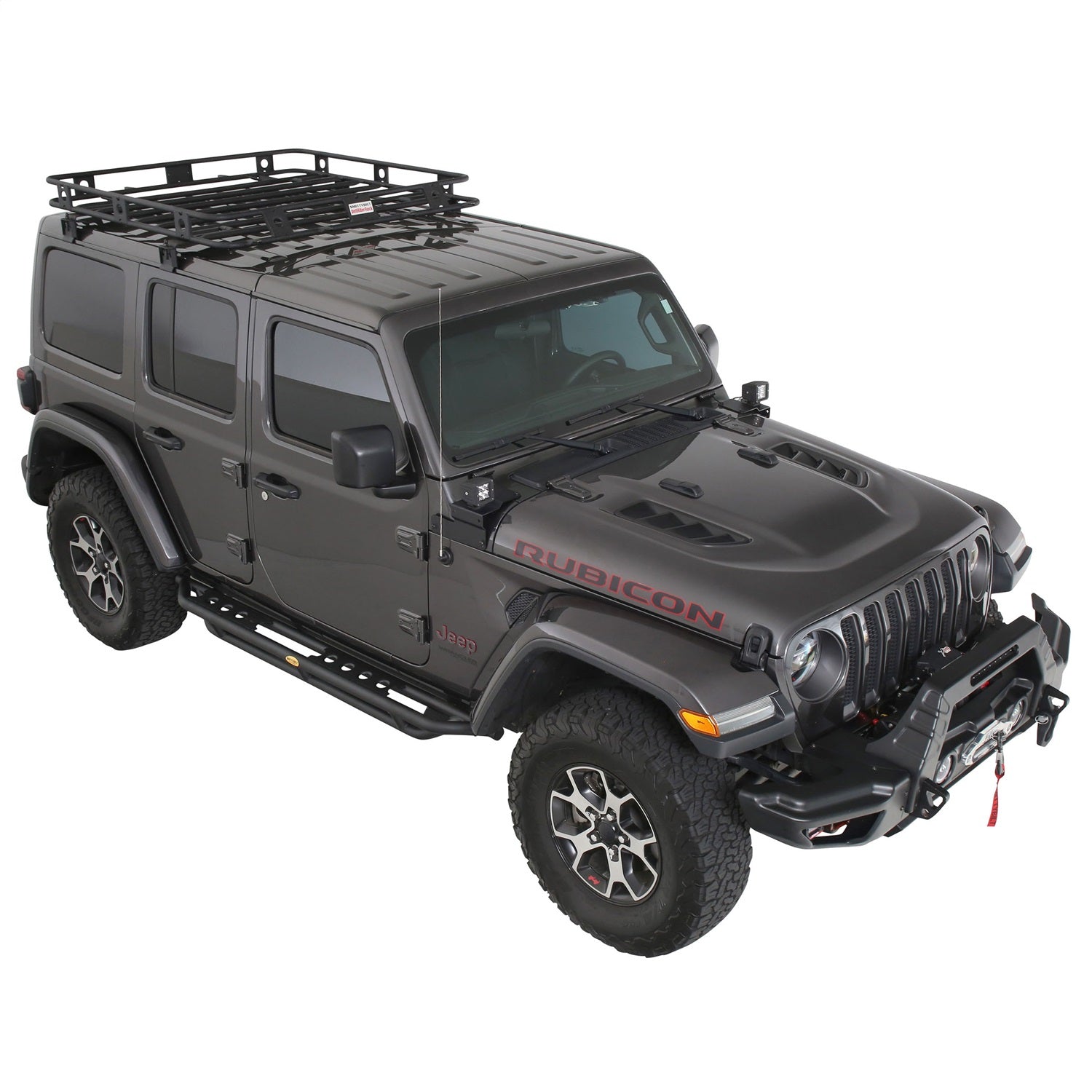 Smittybilt 45454JL Defender Roof Rack Fits 18-20 Wrangler (JL)