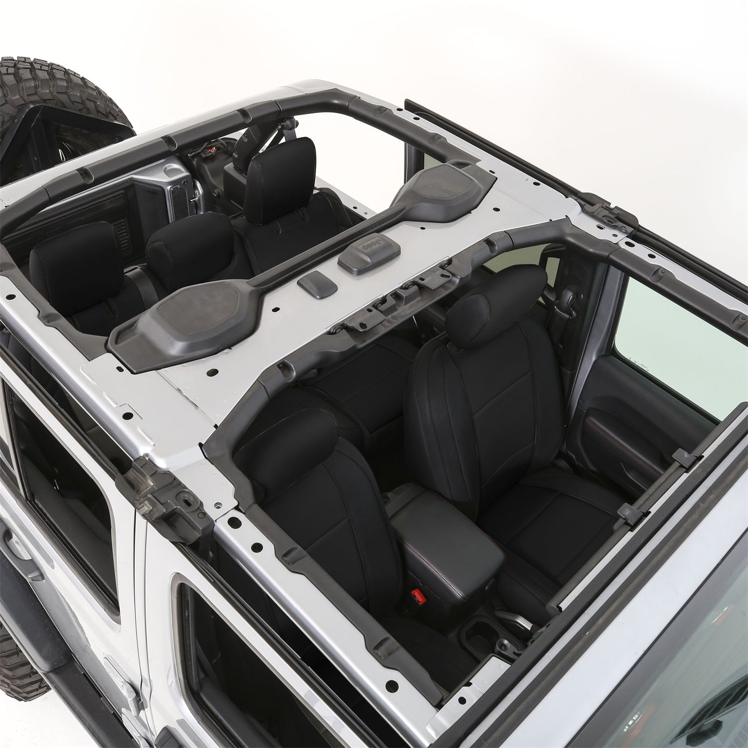 Smittybilt 472101 Neoprene Seat Cover Fits 18-22 Wrangler (JL)