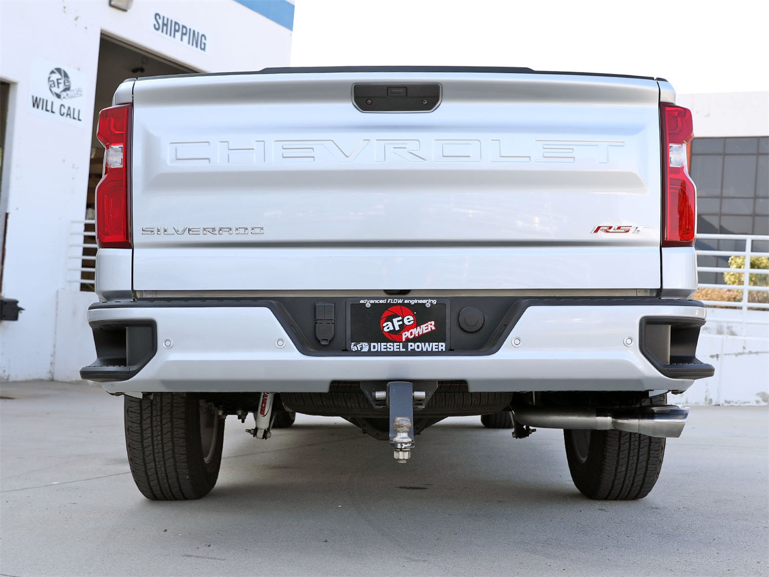 AFE Filters 49-34129-P Rebel XD Series Down-Pipe Back Exhaust System
