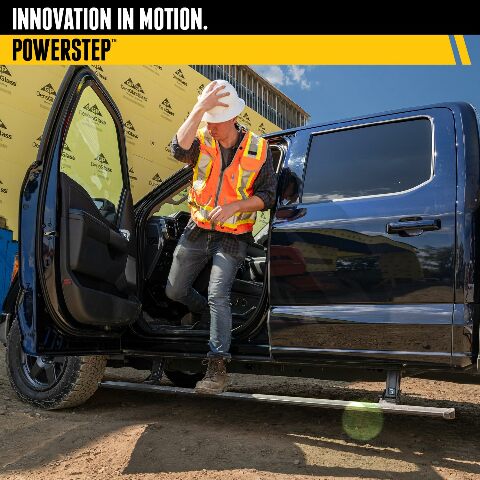 RealTruck AMP Research PowerStep Power Running Boards with LED Step Lights Compatible with -  Toyota Tundra Crew Cab/Double Cab/Extended Crew CabCrewMax - Electric Powerstep & Retractable Truck Steps 2021