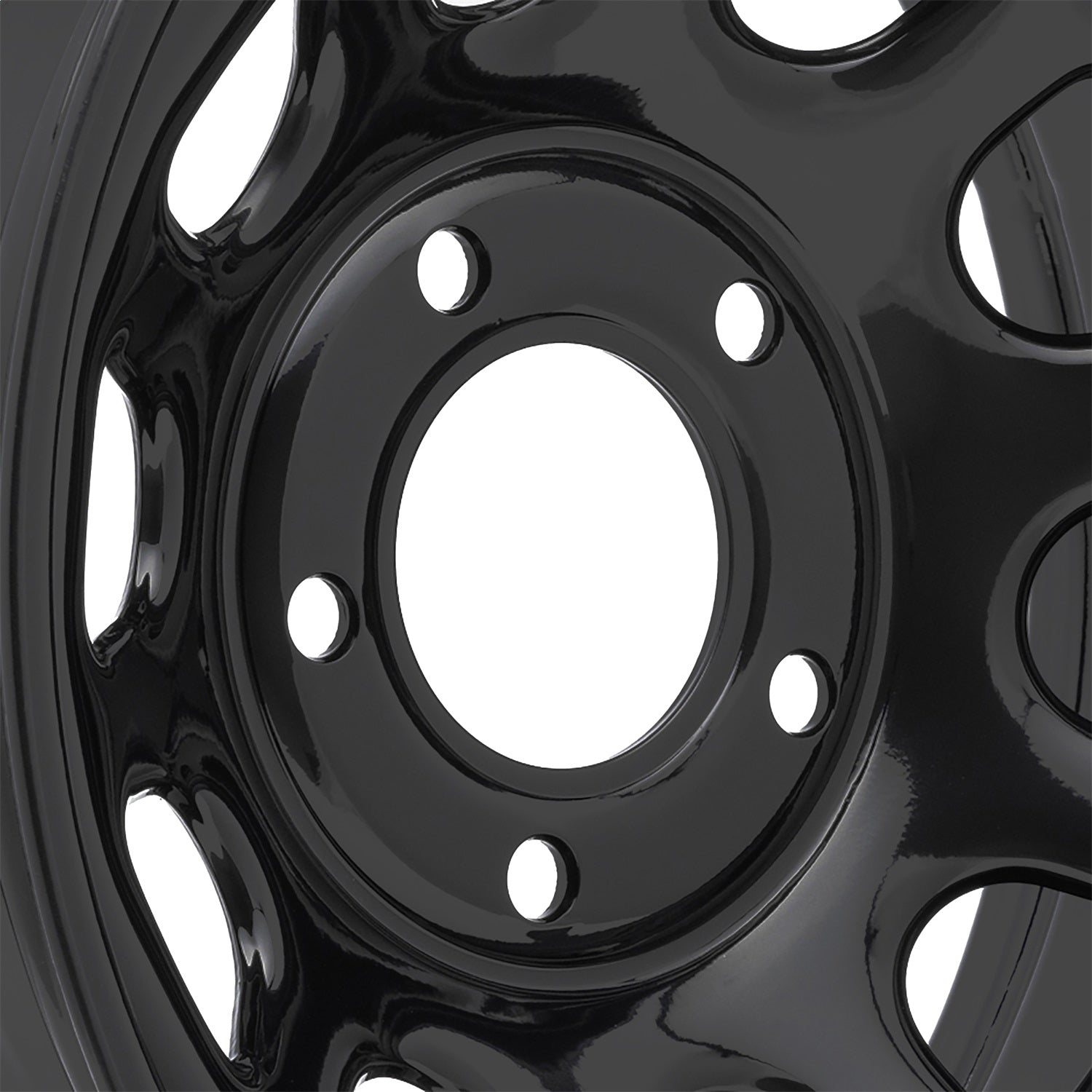 Pro Comp Wheels 51-5165F Rock Crawler Series 51 Black Wheel
