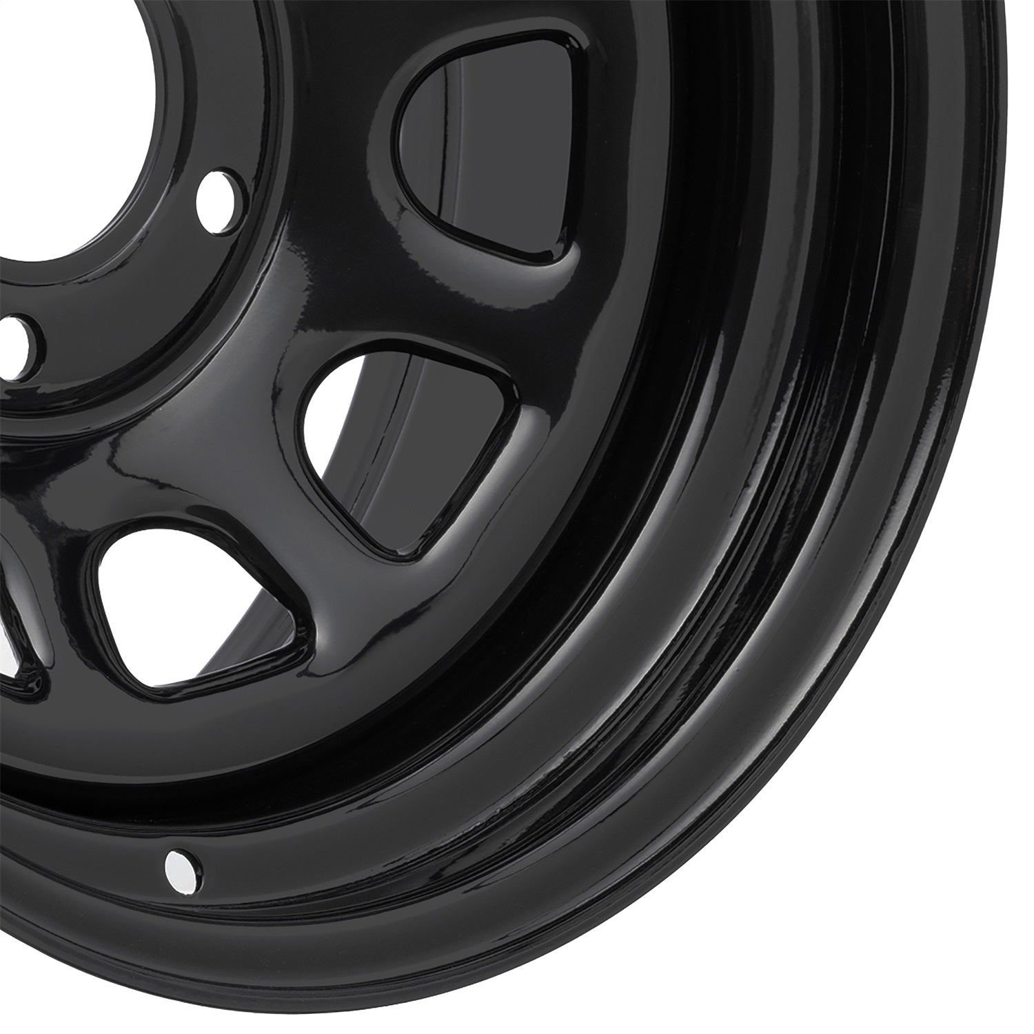 Pro Comp Wheels 51-5165F Rock Crawler Series 51 Black Wheel