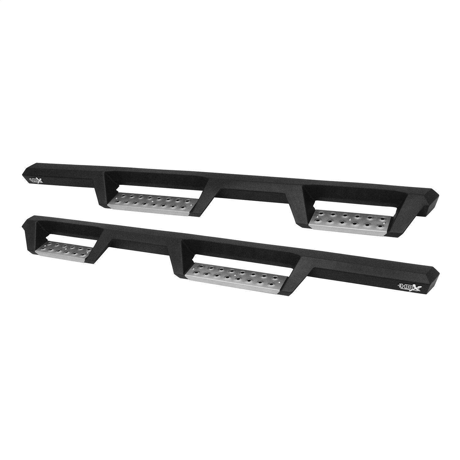 Westin 56-132952 HDX Stainless Drop Nerf Step Bars fits 2007-2018 Wrangler JK Unlimited 4dr Textured Black 1 Pair