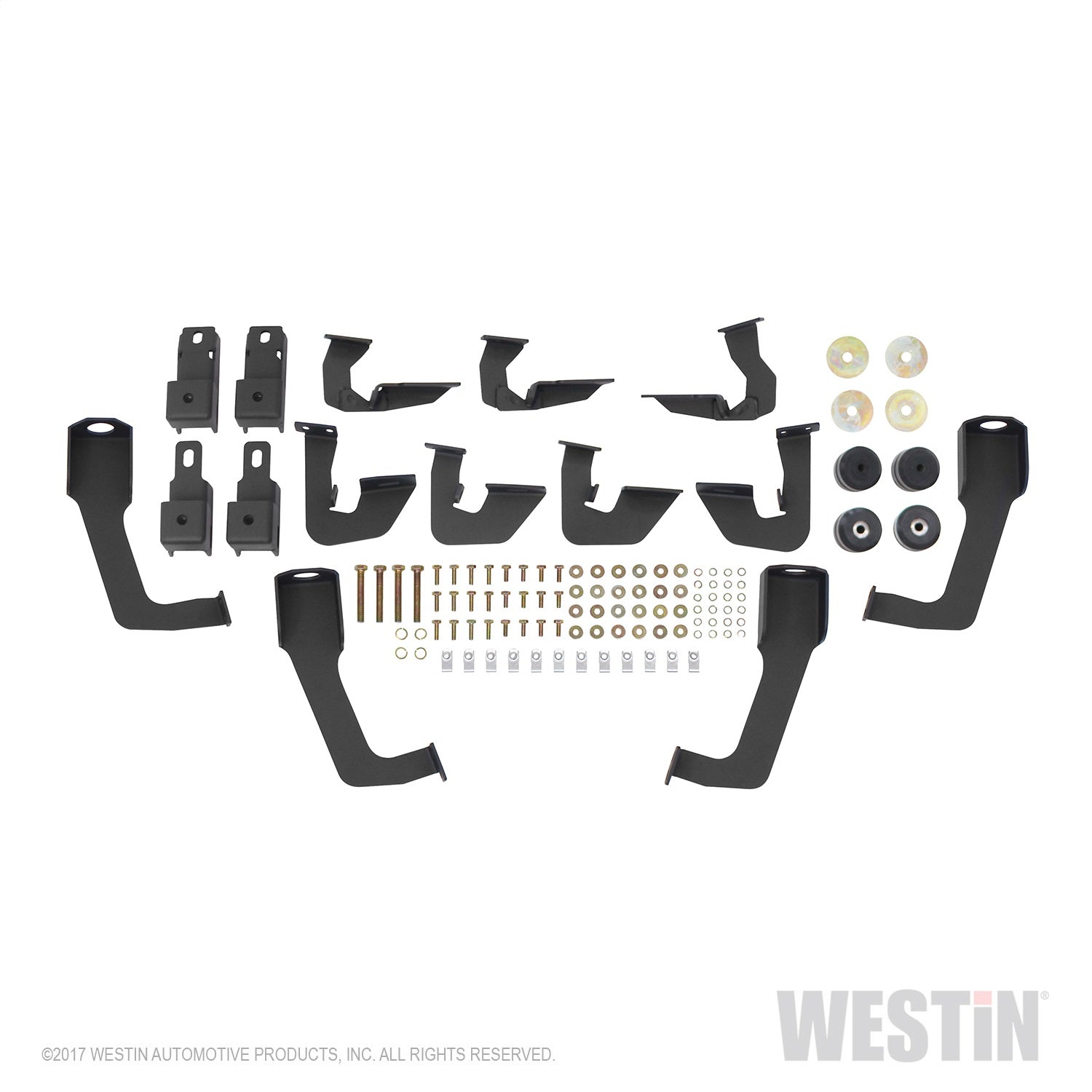 Westin 56-534335 HDX Drop Wheel to Wheel Nerf Step Bars Fits 11-18 2500 3500