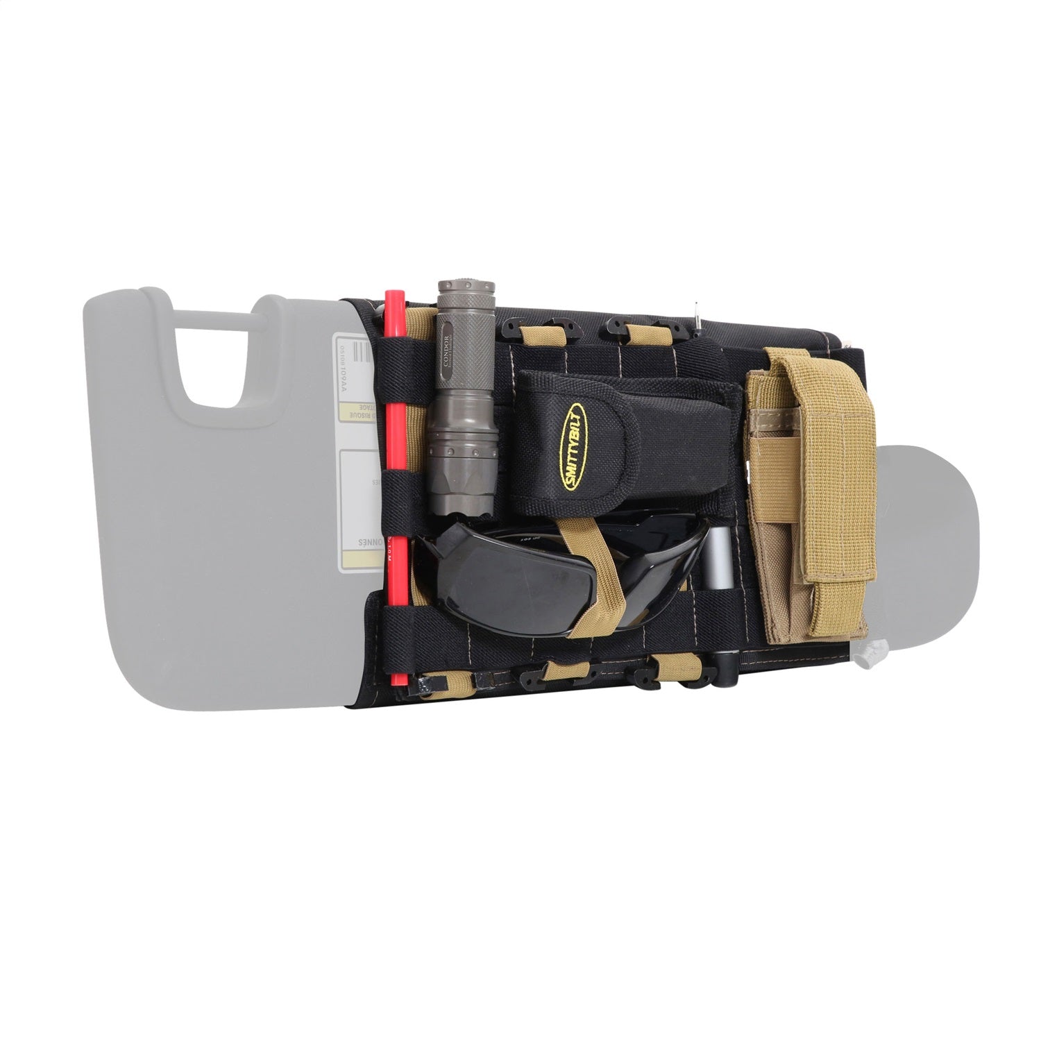 Smittybilt 56644 GEAR Sunvisor Organizer