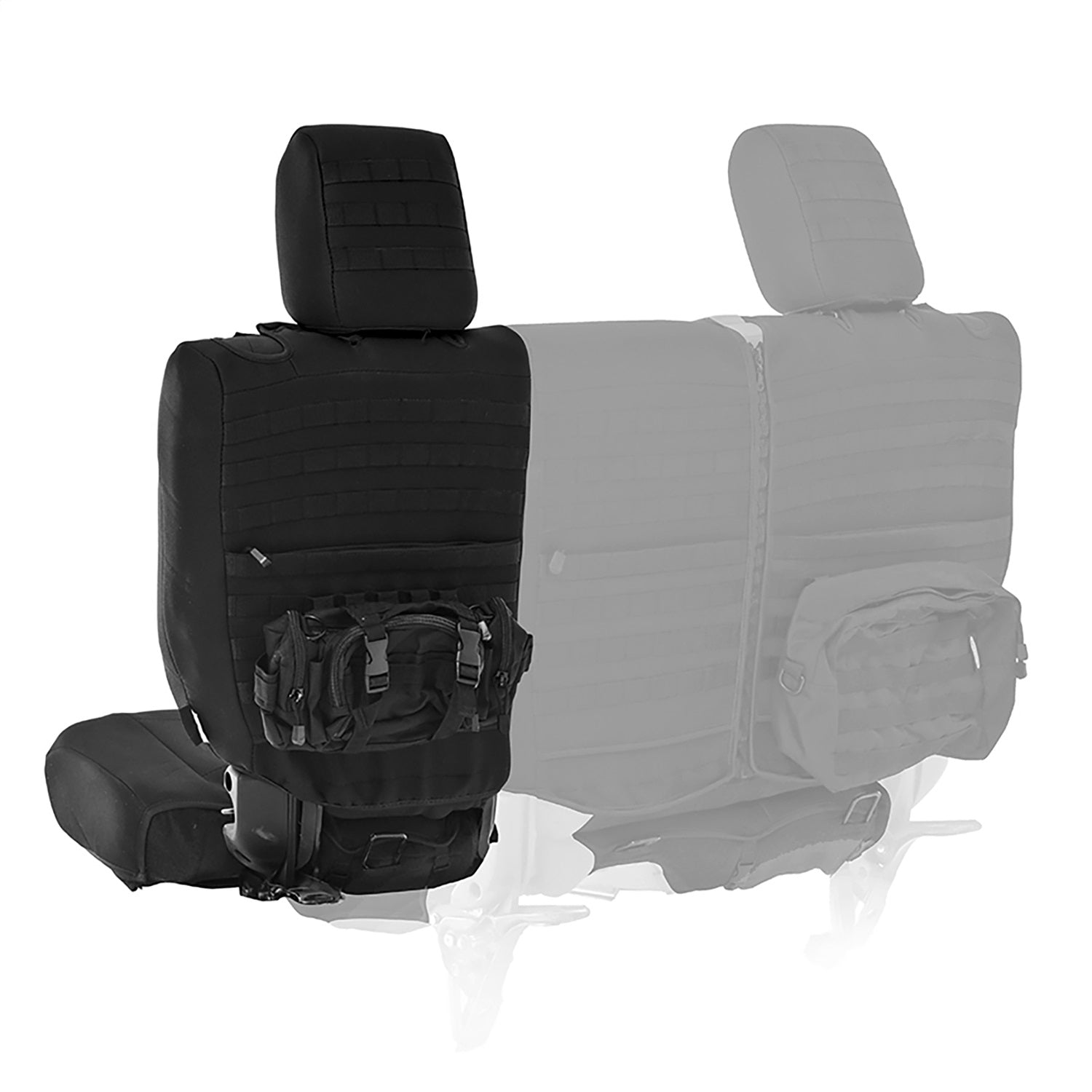 Smittybilt 57646501 Neoprene Seat Cover Fits 18-22 Wrangler (JL)