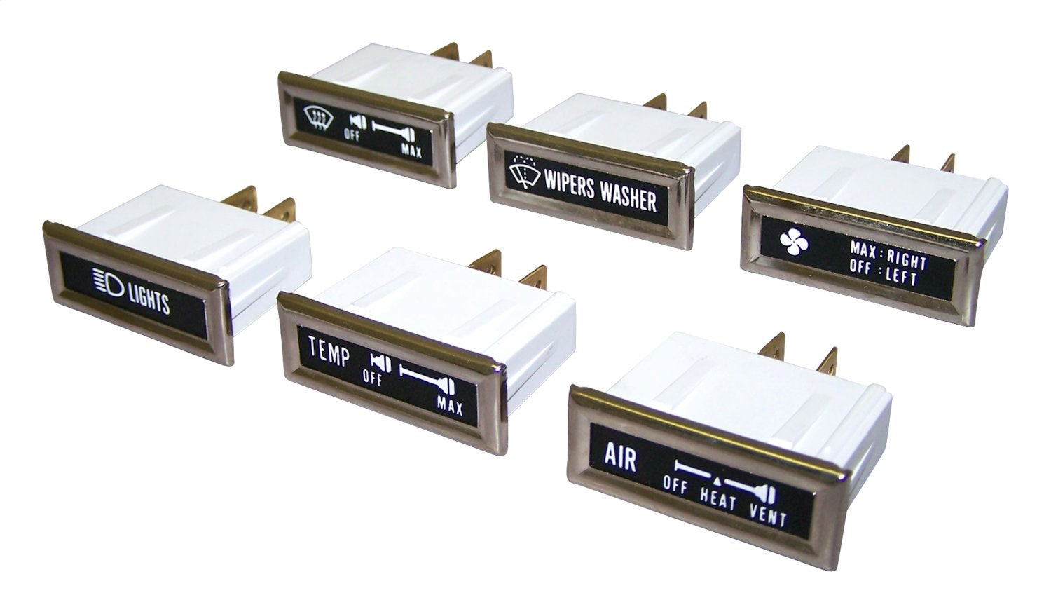 Crown Automotive 5752813K Dashboard Lamp Kit Fits 76-86 CJ5 CJ7 Scrambler