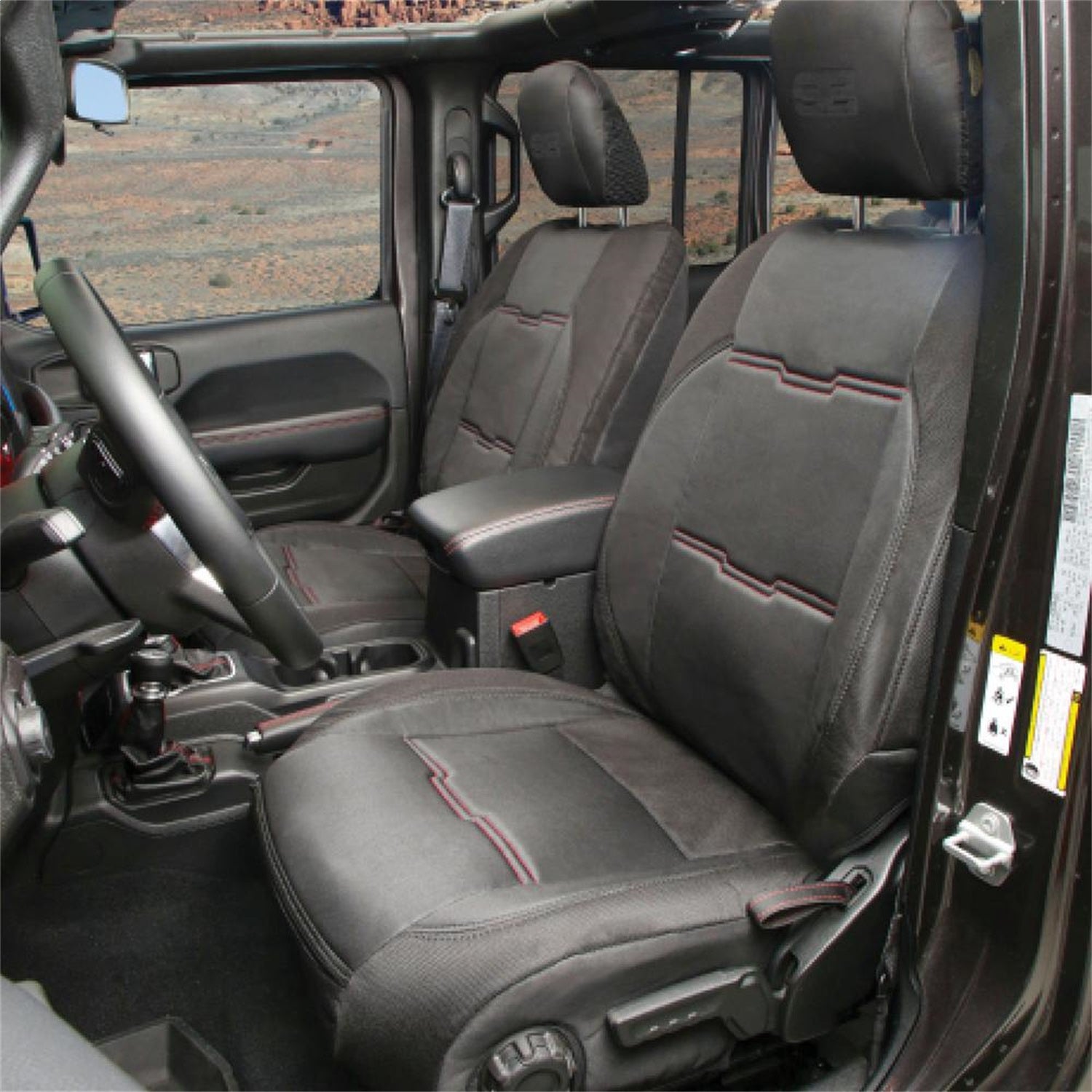 Smittybilt 576201 Neoprene Seat Cover Fits 18-22 Wrangler (JL)