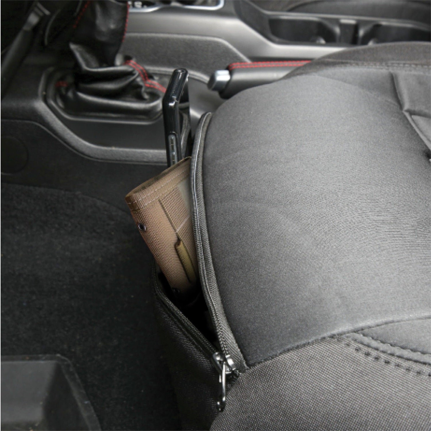 Smittybilt 578101 Neoprene Seat Cover Fits 18-22 Gladiator Wrangler (JL)