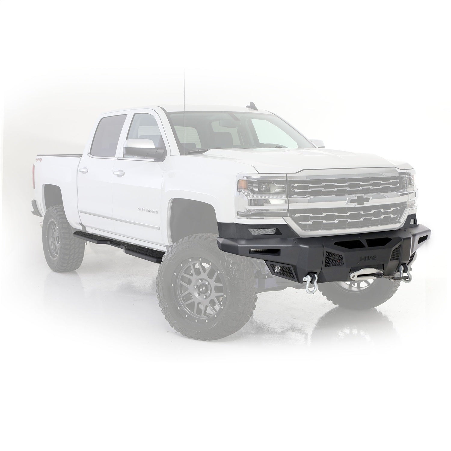 Smittybilt 616922 M1A2 Truck Side Step Fits 14-18 Silverado 1500