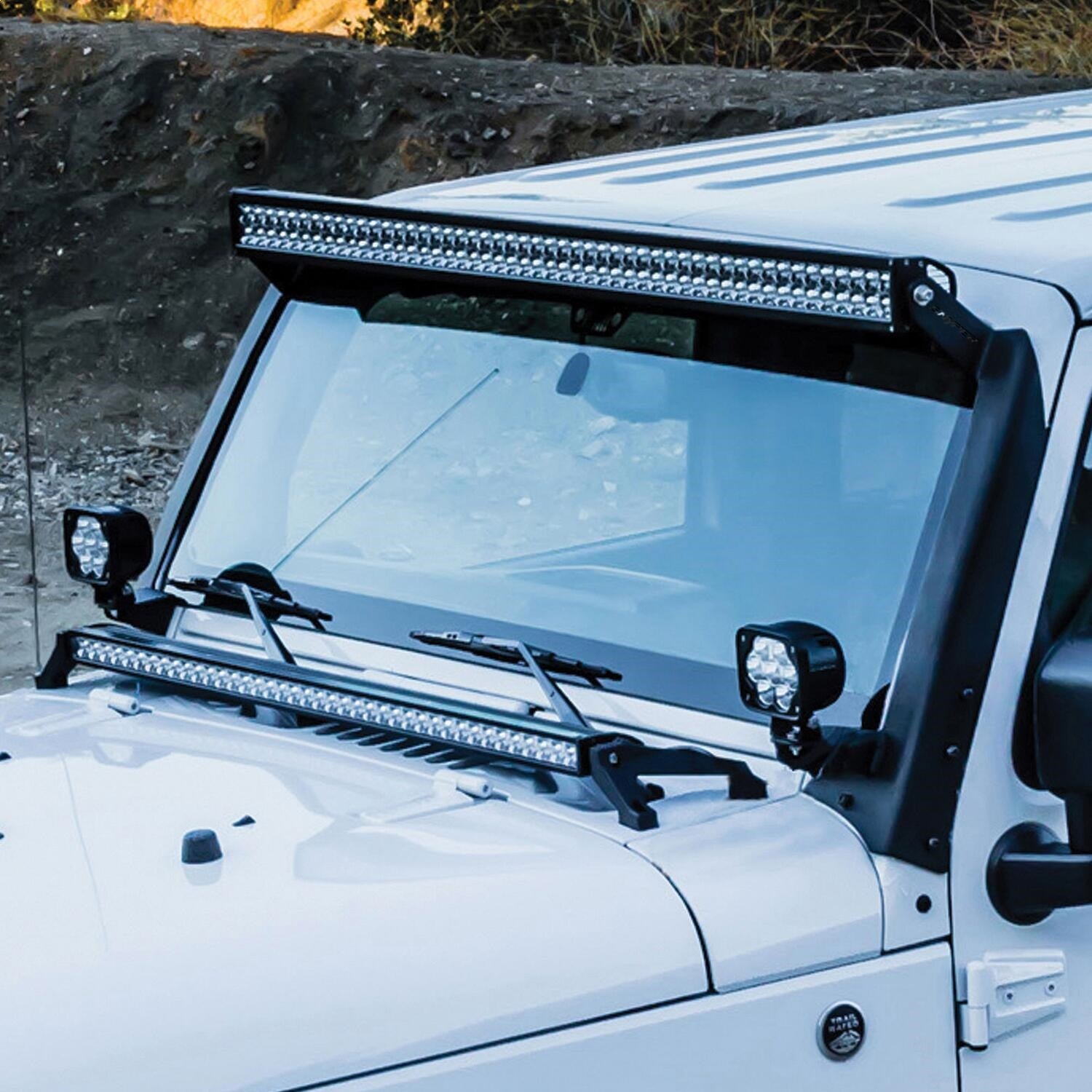 Westin 62-41035 Pillar LED Light Mount Bracket fits 2007-2018 Wrangler JK