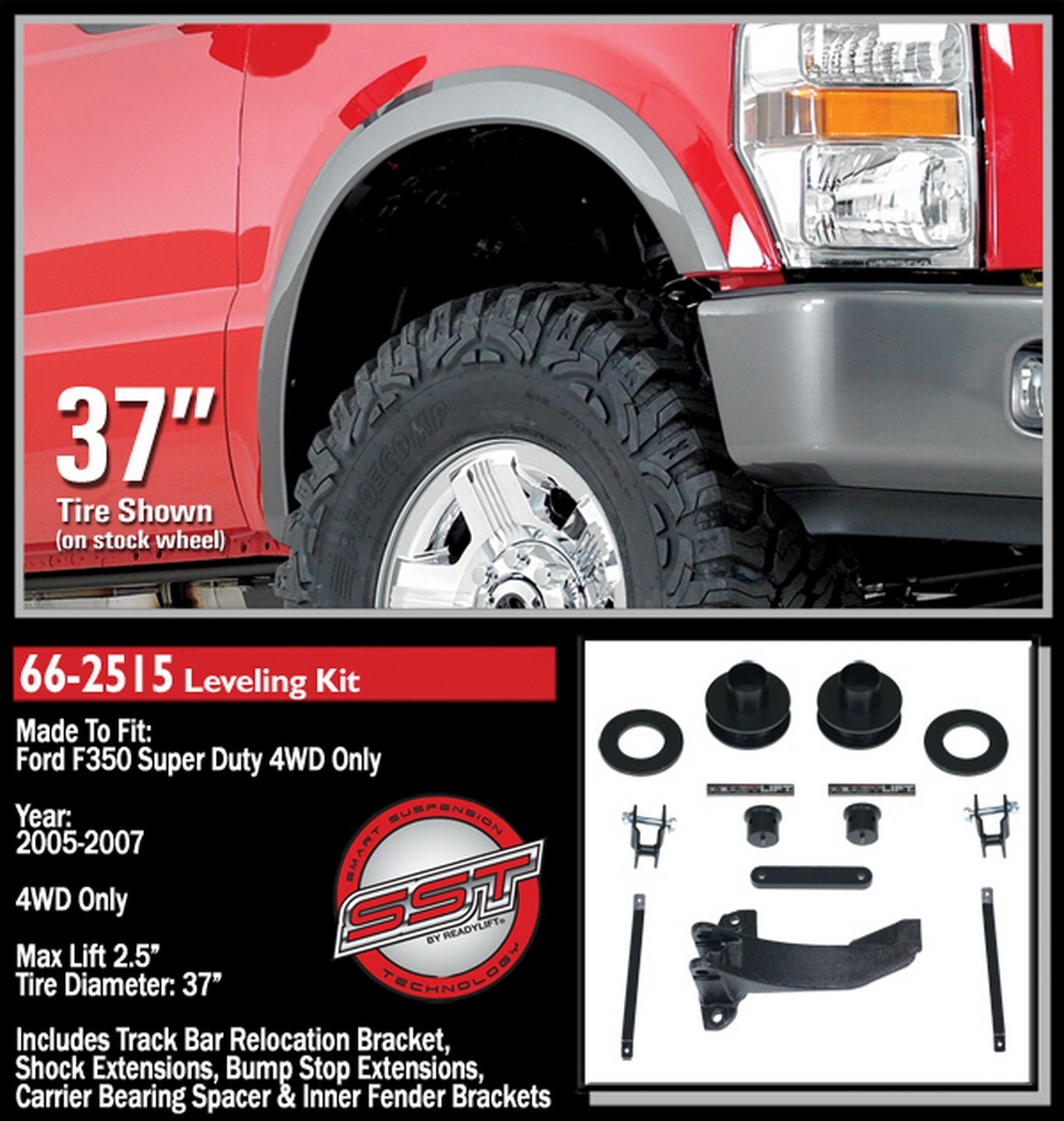 ReadyLift 66-2515 Front Leveling Kit