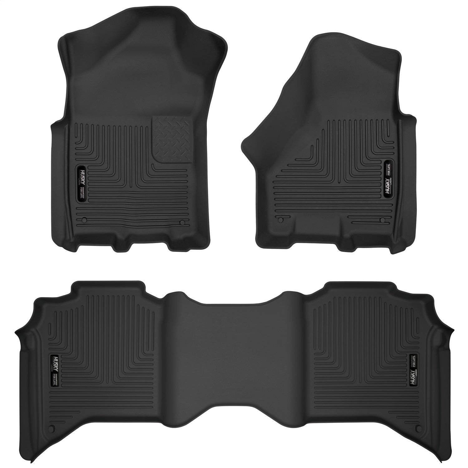 FRONT & 2ND SEAT FLOOR LINERS