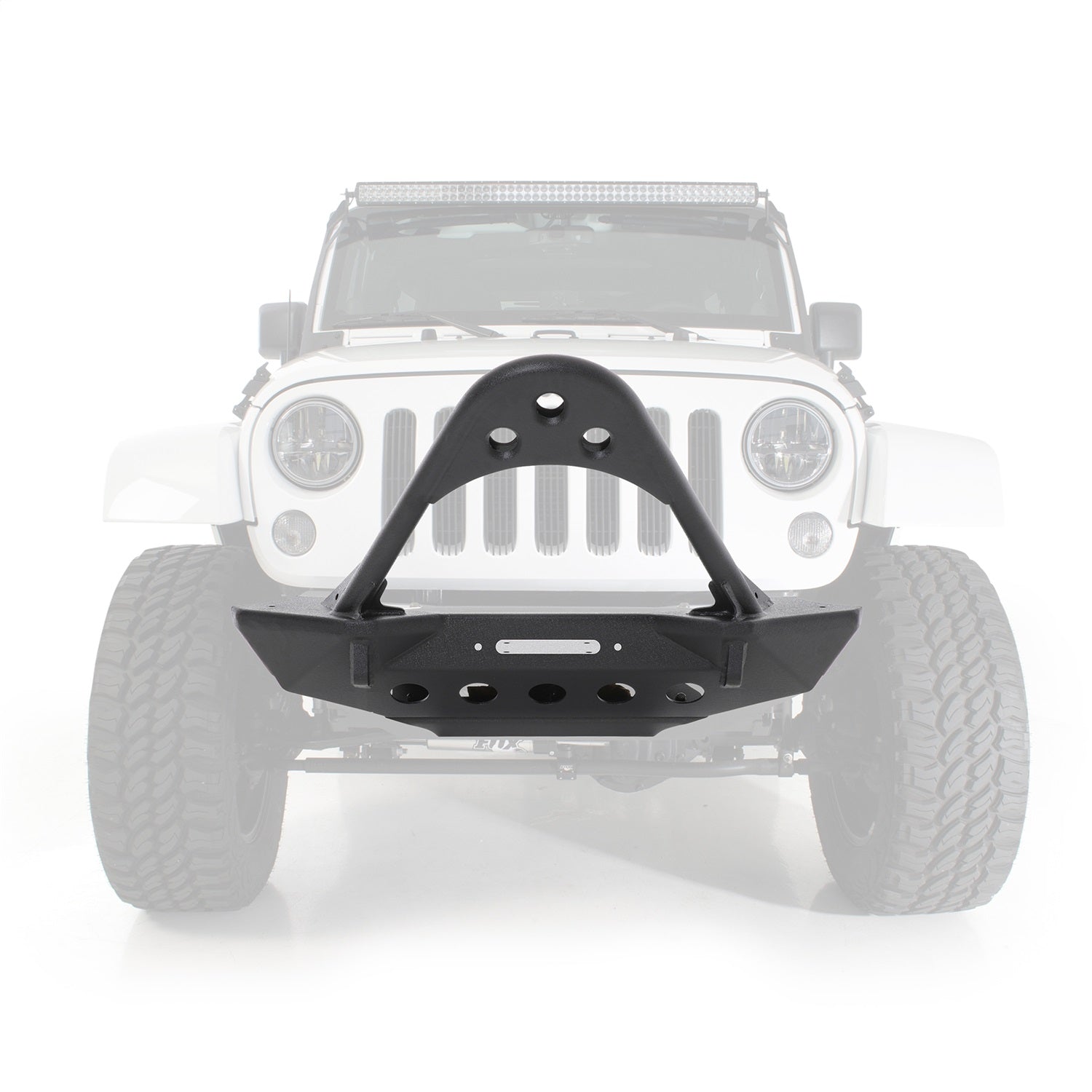 Smittybilt 76524 SRC Front Stinger Bumper Fits 07-18 Wrangler (JK)
