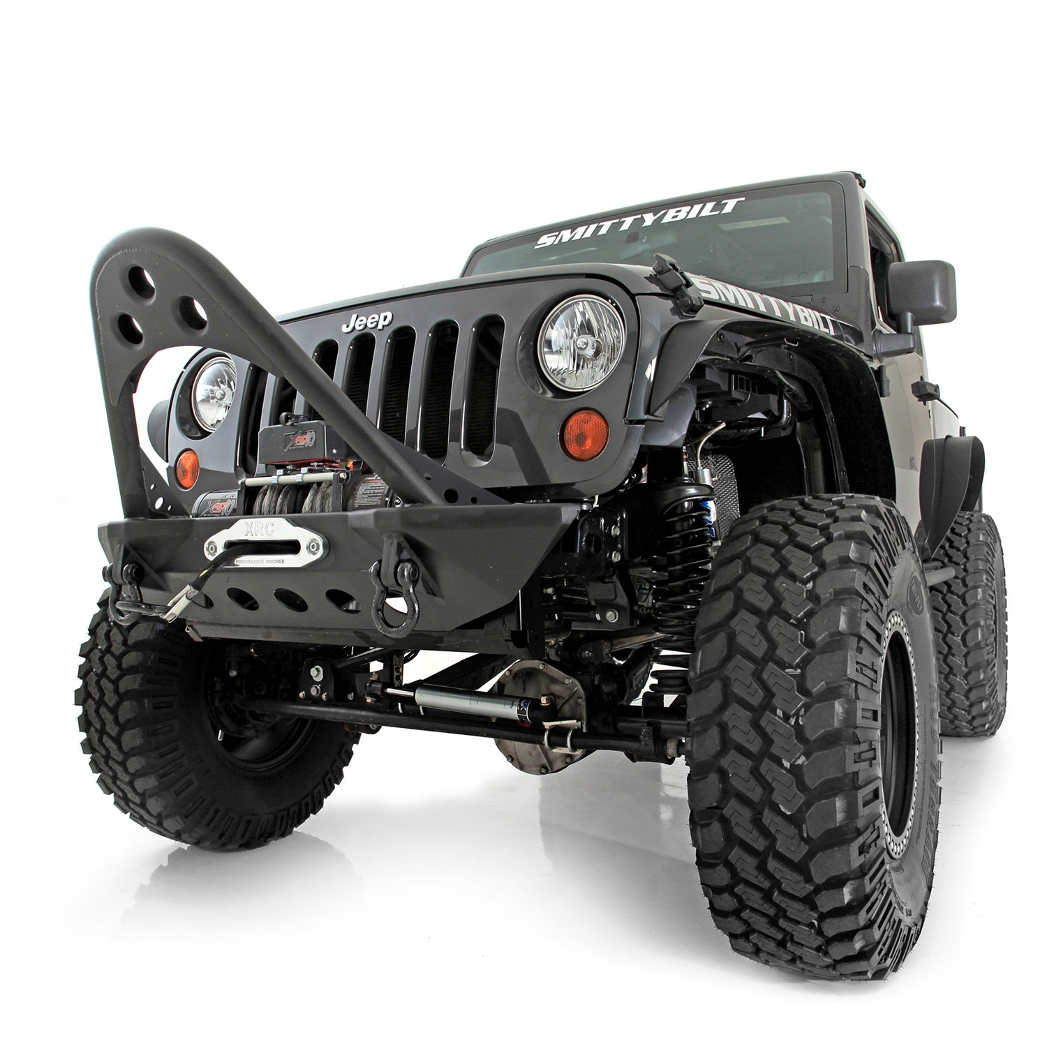Smittybilt 76524 SRC Front Stinger Bumper Fits 07-18 Wrangler (JK)