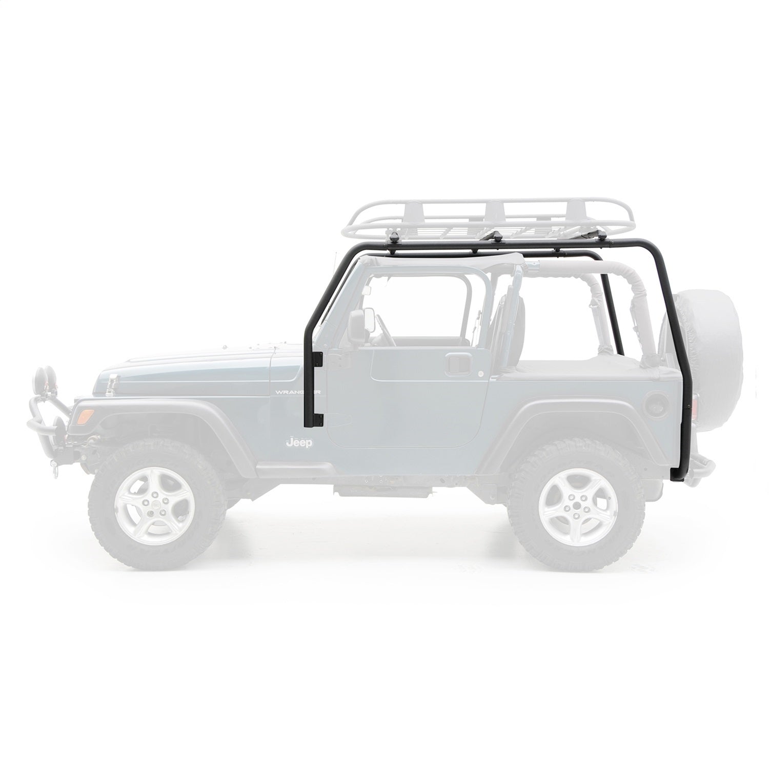 Smittybilt 76713 SRC Roof Rack Fits 97-06 Wrangler (TJ)