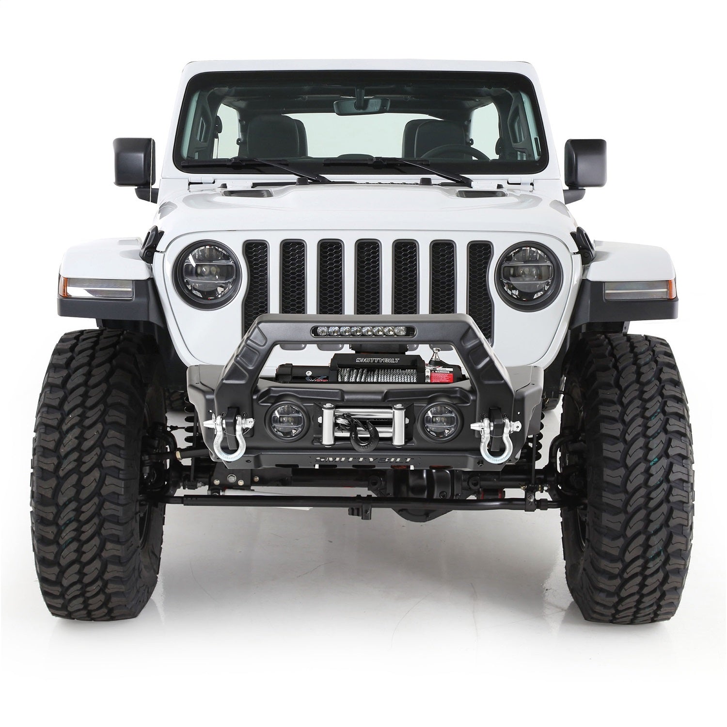 Smittybilt 76730 Stryker Front Bumper Fits 07-20 Wrangler (JK) Wrangler (JL)