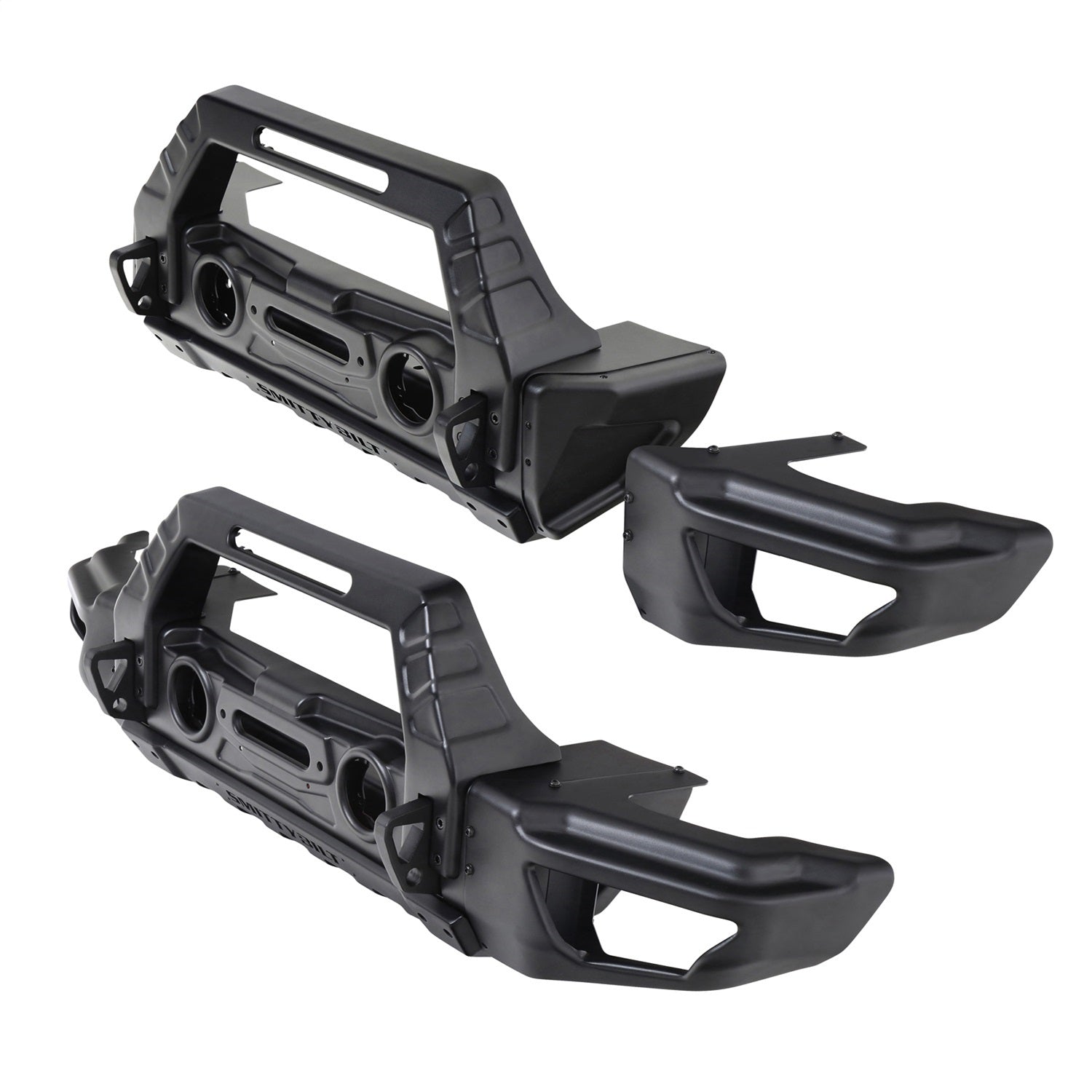 Smittybilt 76731 Stryker Bumper Wings Fits 07-20 Wrangler (JK) Wrangler (JL)