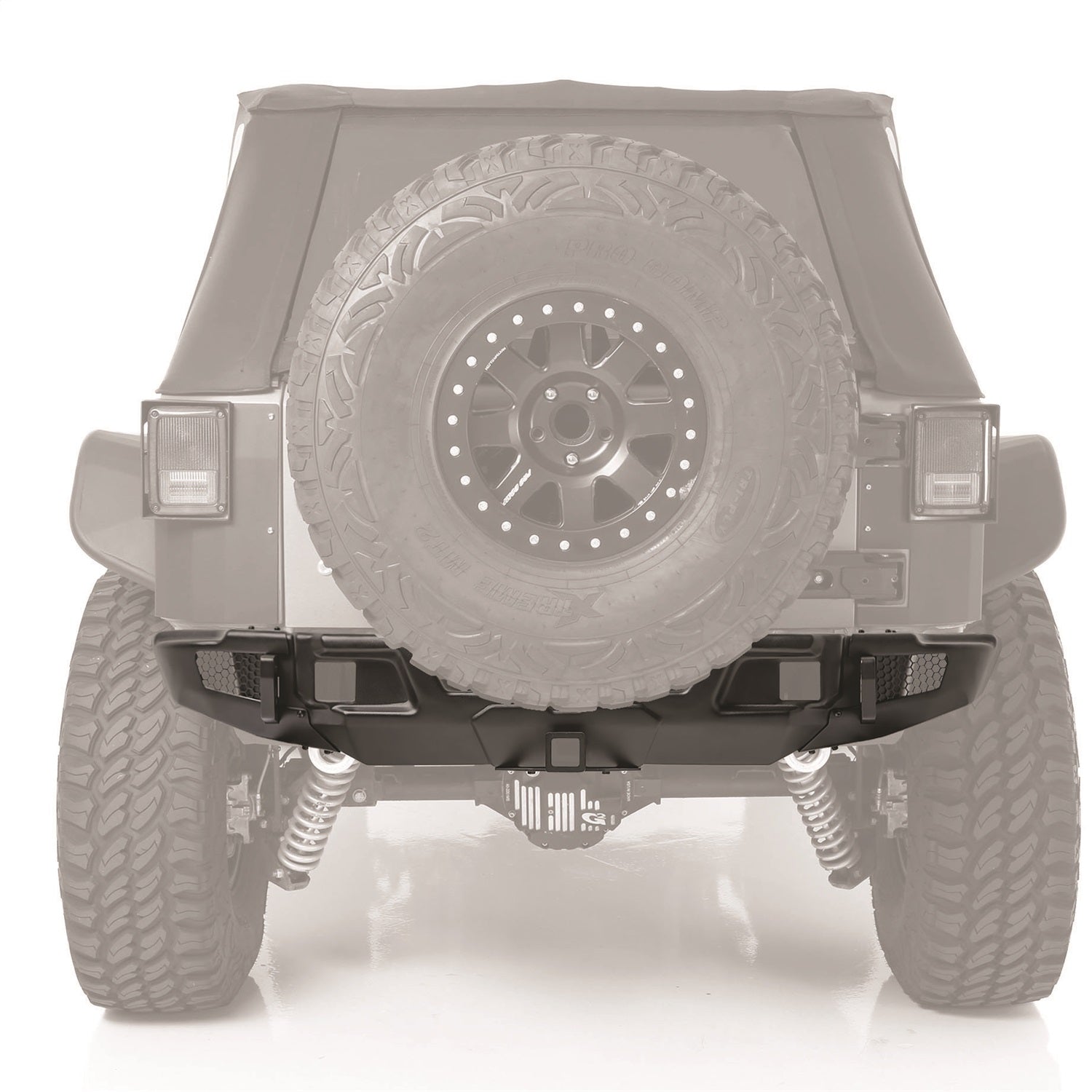Smittybilt 76732 Stryker Rear Bumper Fits 07-18 Wrangler (JK)