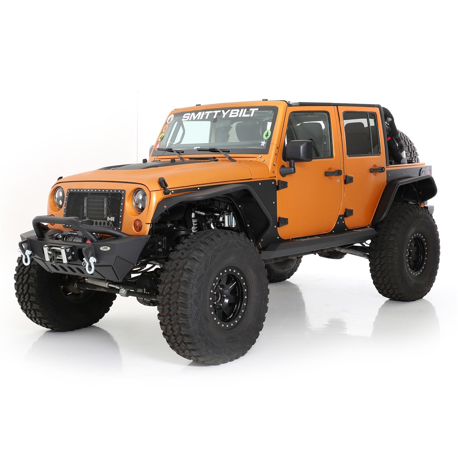 Smittybilt 76838 XRC Fender Flare Set Fits 07-18 Wrangler (JK)