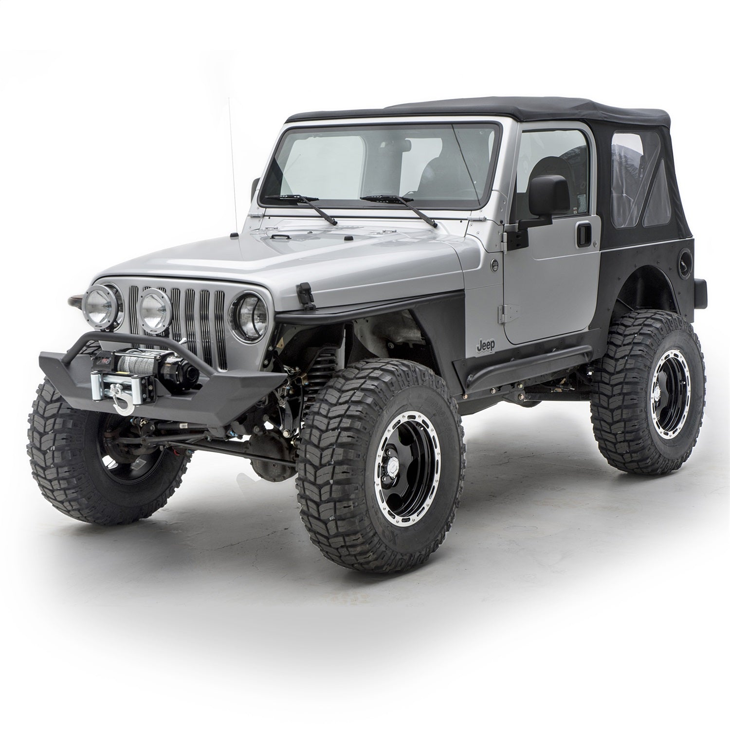 Smittybilt 76872 XRC Tube Fender Fits 97-06 Wrangler (TJ)