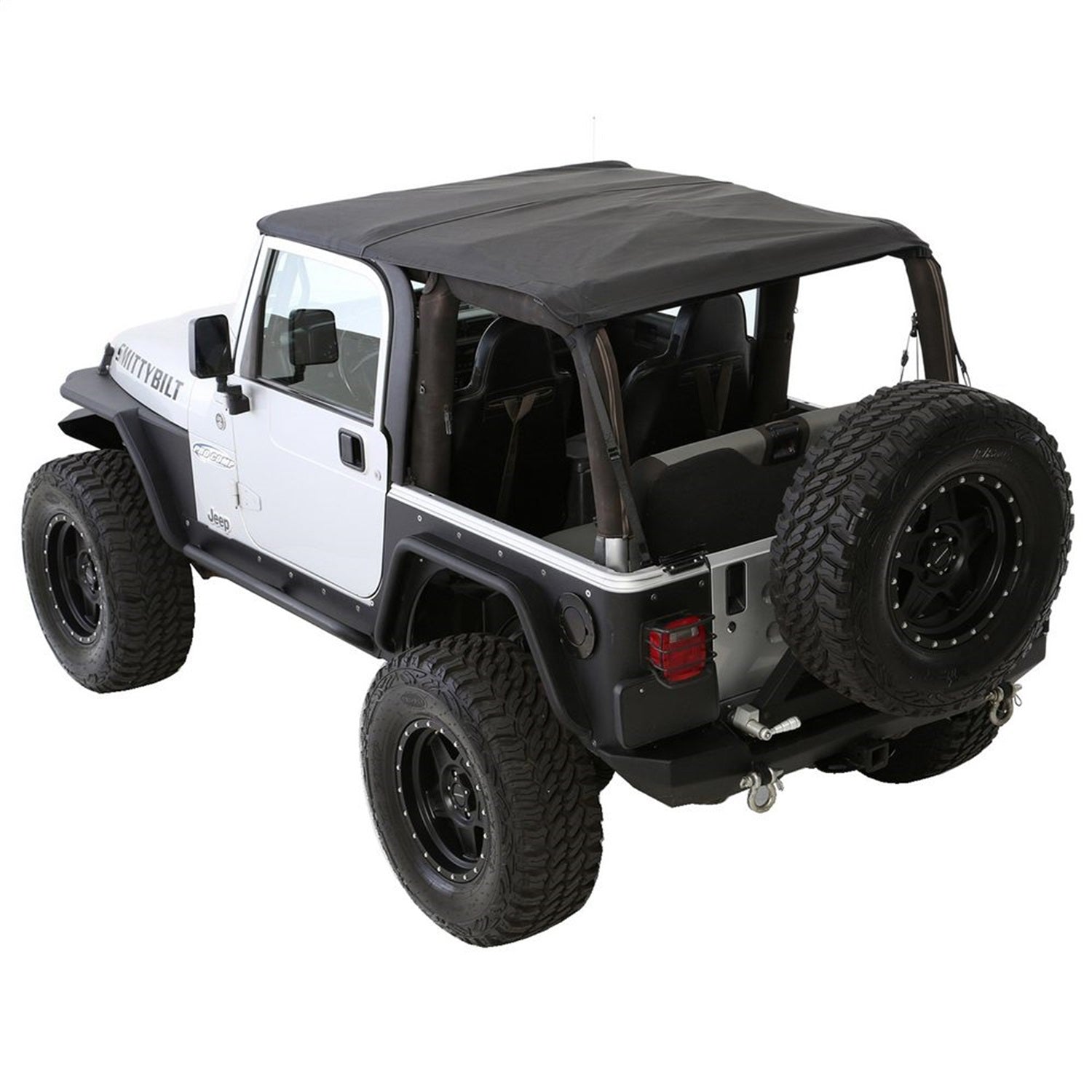 Smittybilt 76875 XRC Fender Flare Set Fits 97-06 Wrangler (TJ)