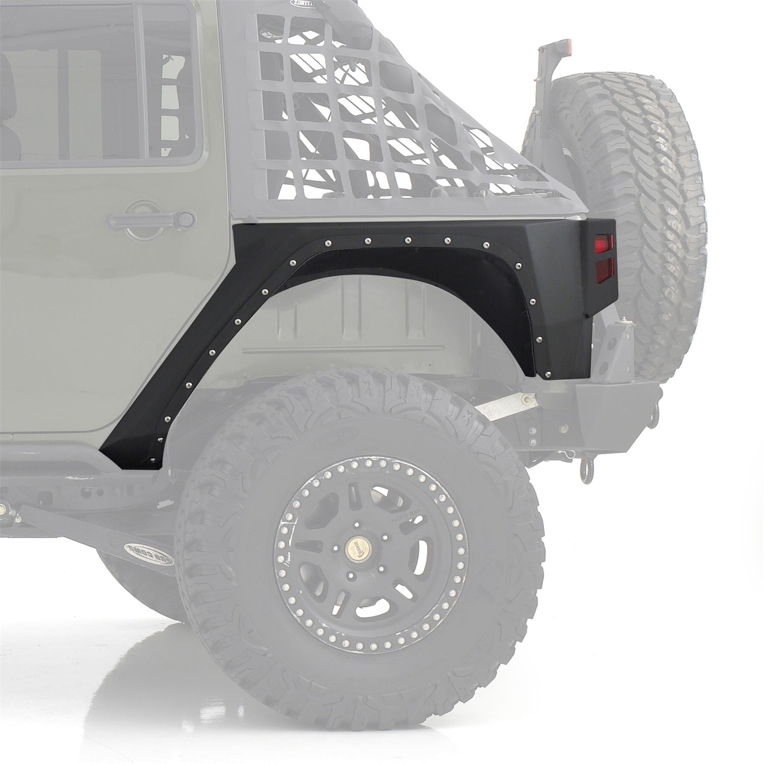 Smittybilt 76882 XRC Corner Guard Fits 07-18 Wrangler (JK)