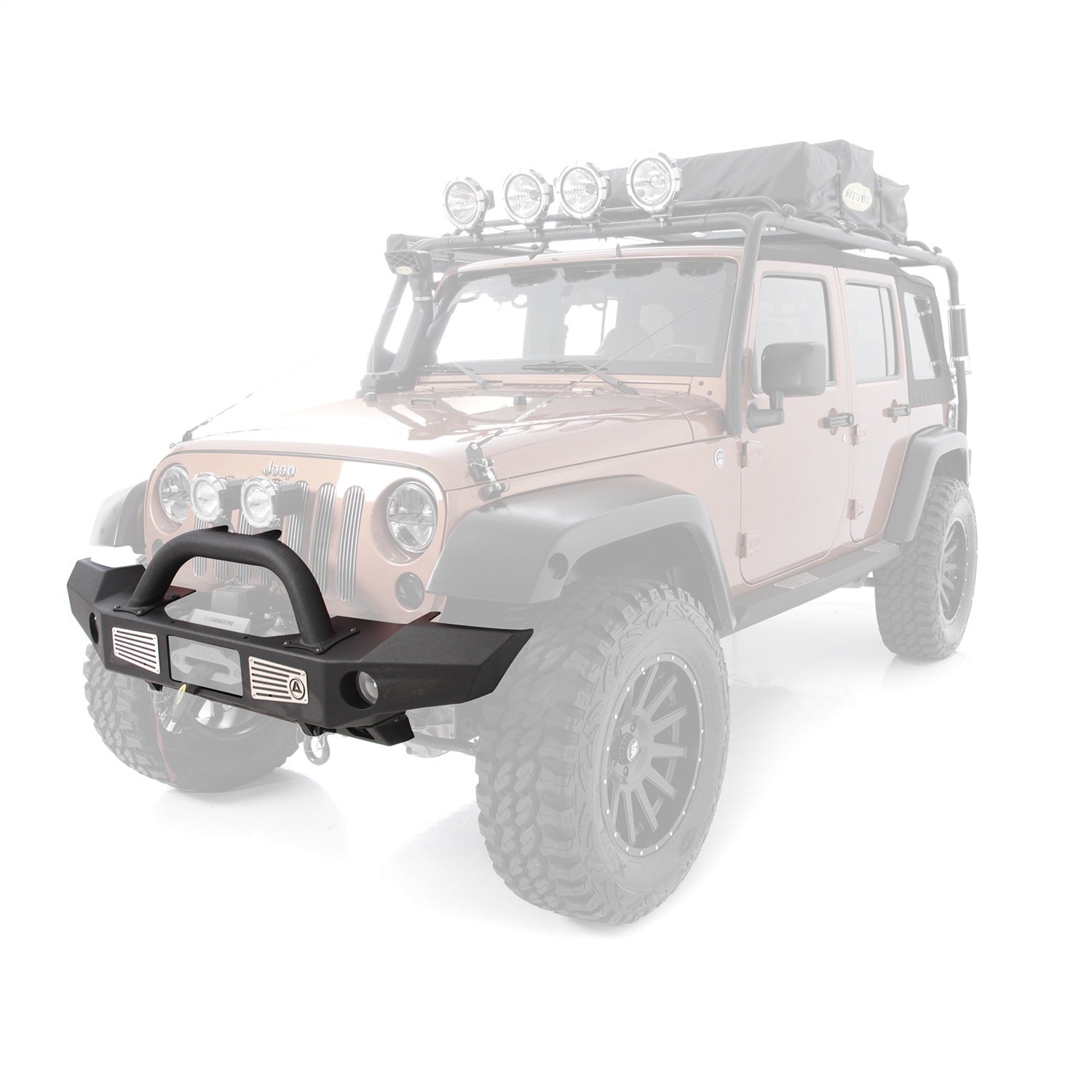 Smittybilt 76892 XRC Atlas Front Bumper Fits 07-18 Wrangler (JK)