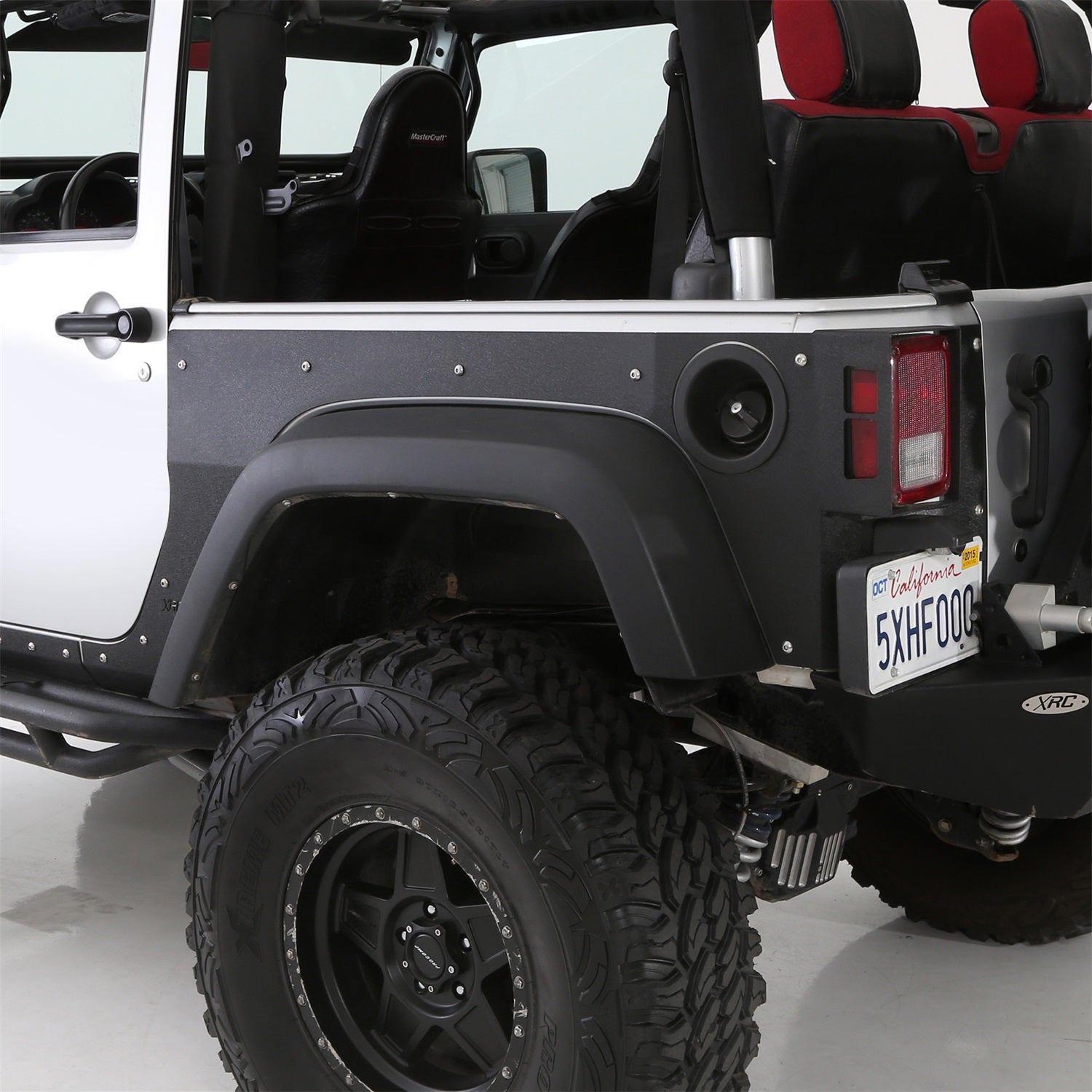 Smittybilt 76981 XRC Flat Armor Skin Fits 07-18 Wrangler (JK)