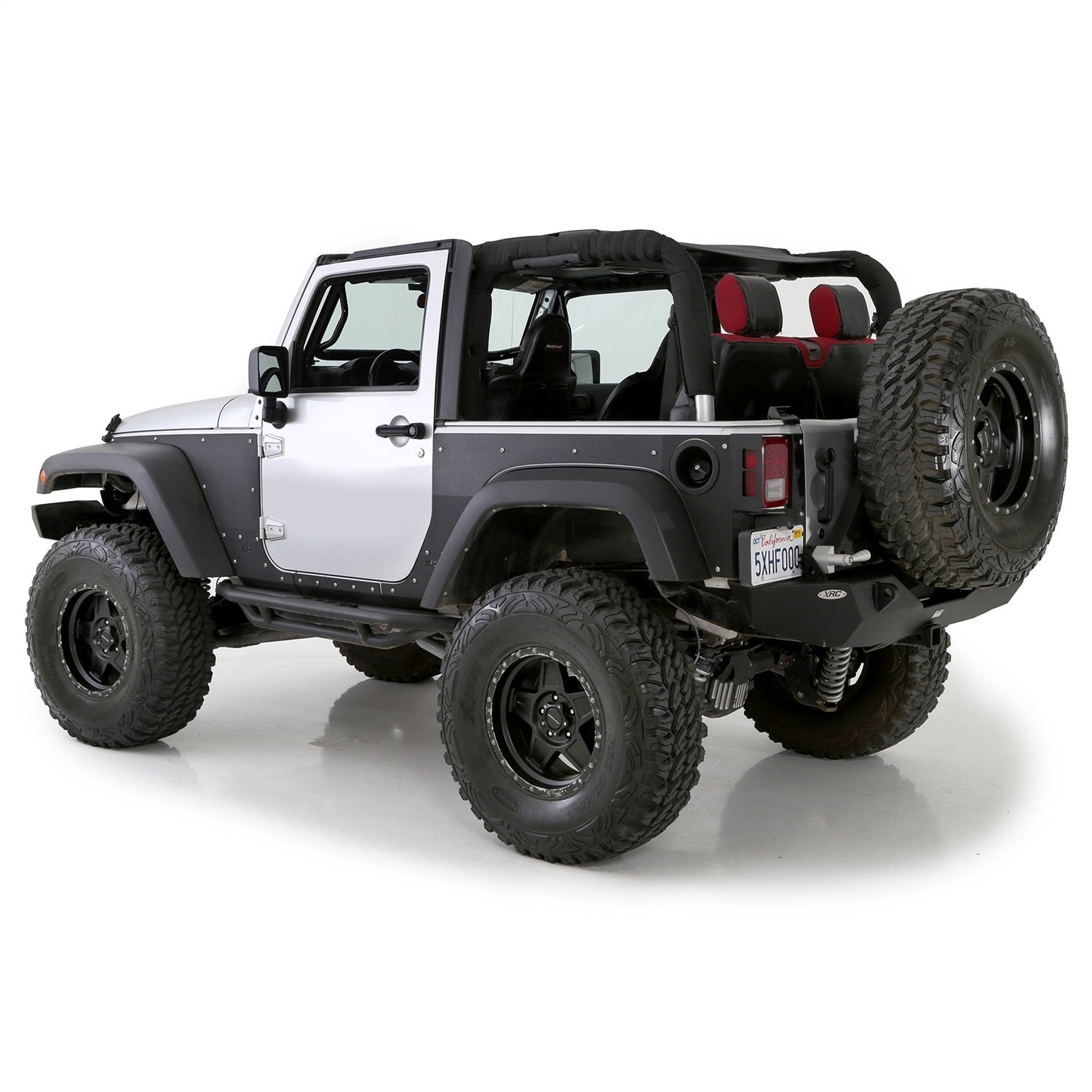 Smittybilt 76981 XRC Flat Armor Skin Fits 07-18 Wrangler (JK)