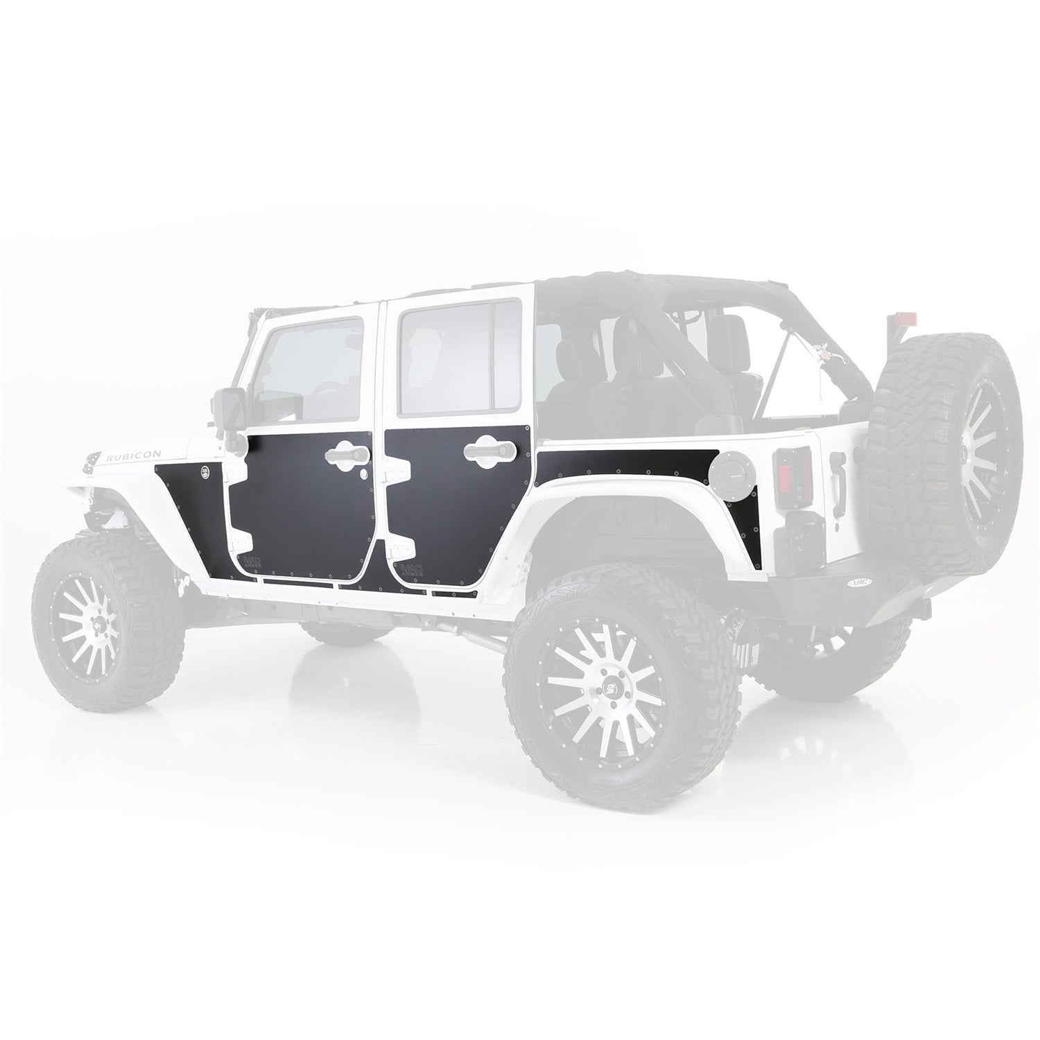 Smittybilt 76994 Mag-Armor Magnetic Trail Skins Fits 07-18 Wrangler (JK)