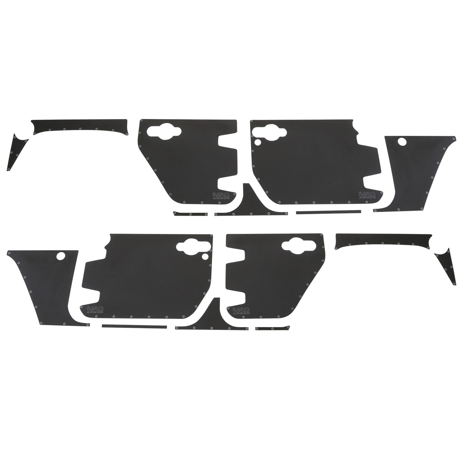 Smittybilt 76994 Mag-Armor Magnetic Trail Skins Fits 07-18 Wrangler (JK)