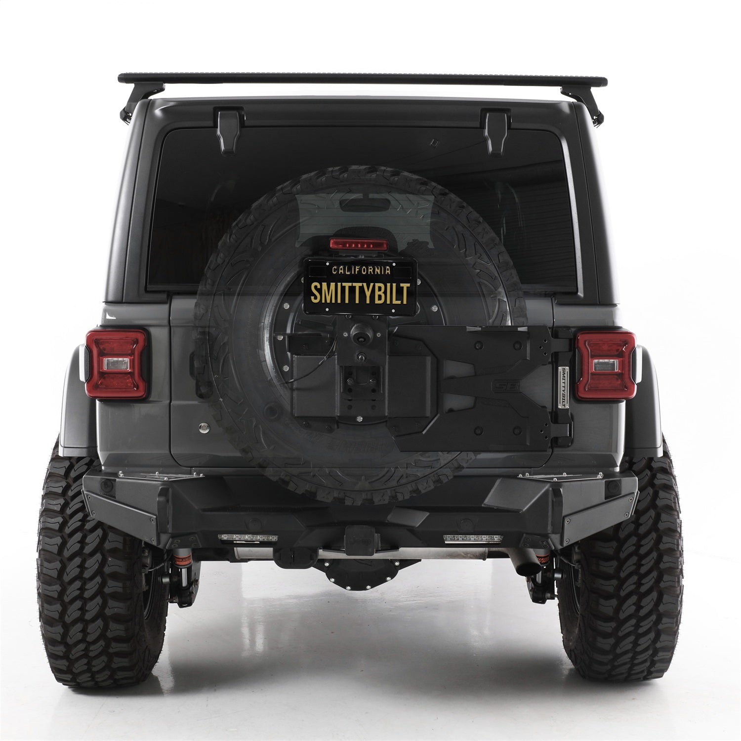 Smittybilt 7743 Pivot HD Tire Carrier Fits 18-20 Wrangler (JL)