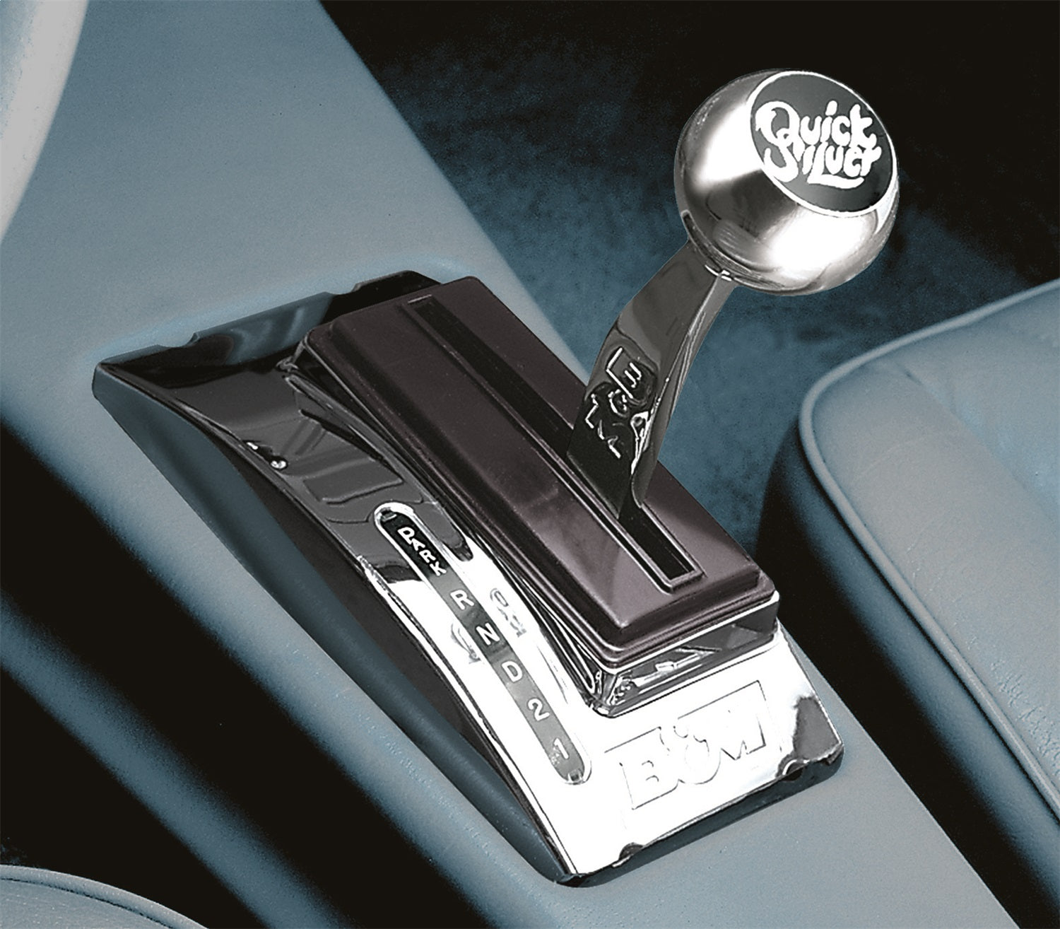 B&M 80688 Automatic Shifter - Quicksilver - Console