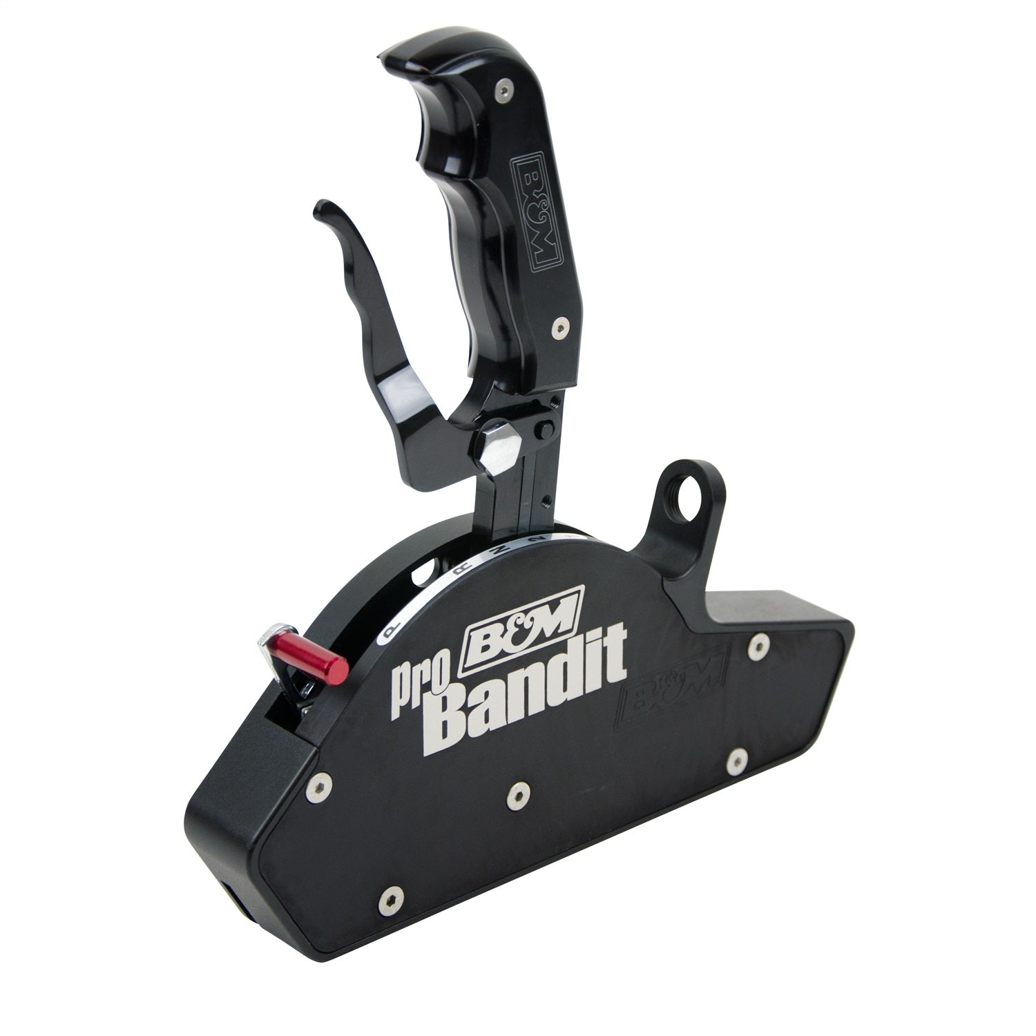B&M 81113 Automatic Shifter -  Magnum Grip Stealth Pro Bandit - Universal