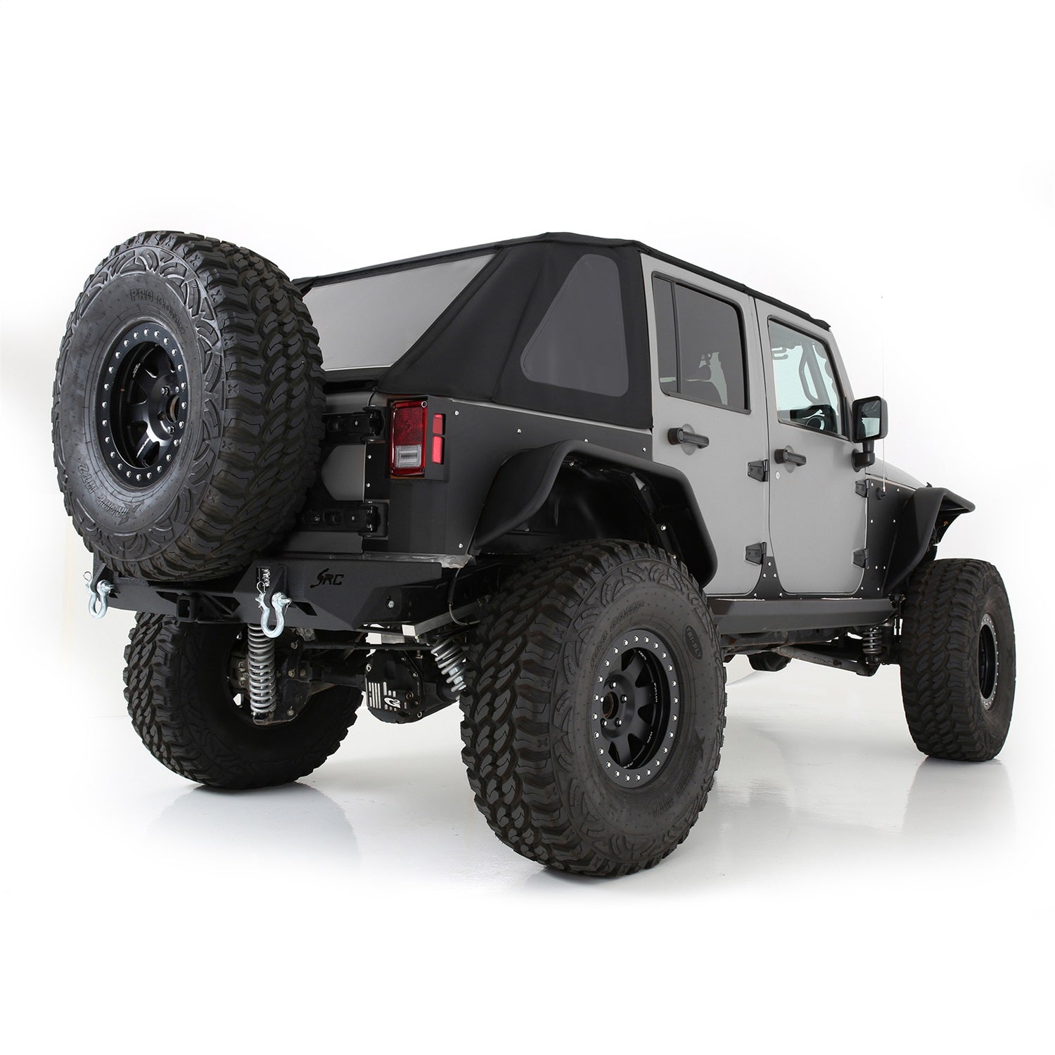 Smittybilt 9083135K Bowless Combo Top w/Tinted Windows Fits 07-18 Wrangler (JK)