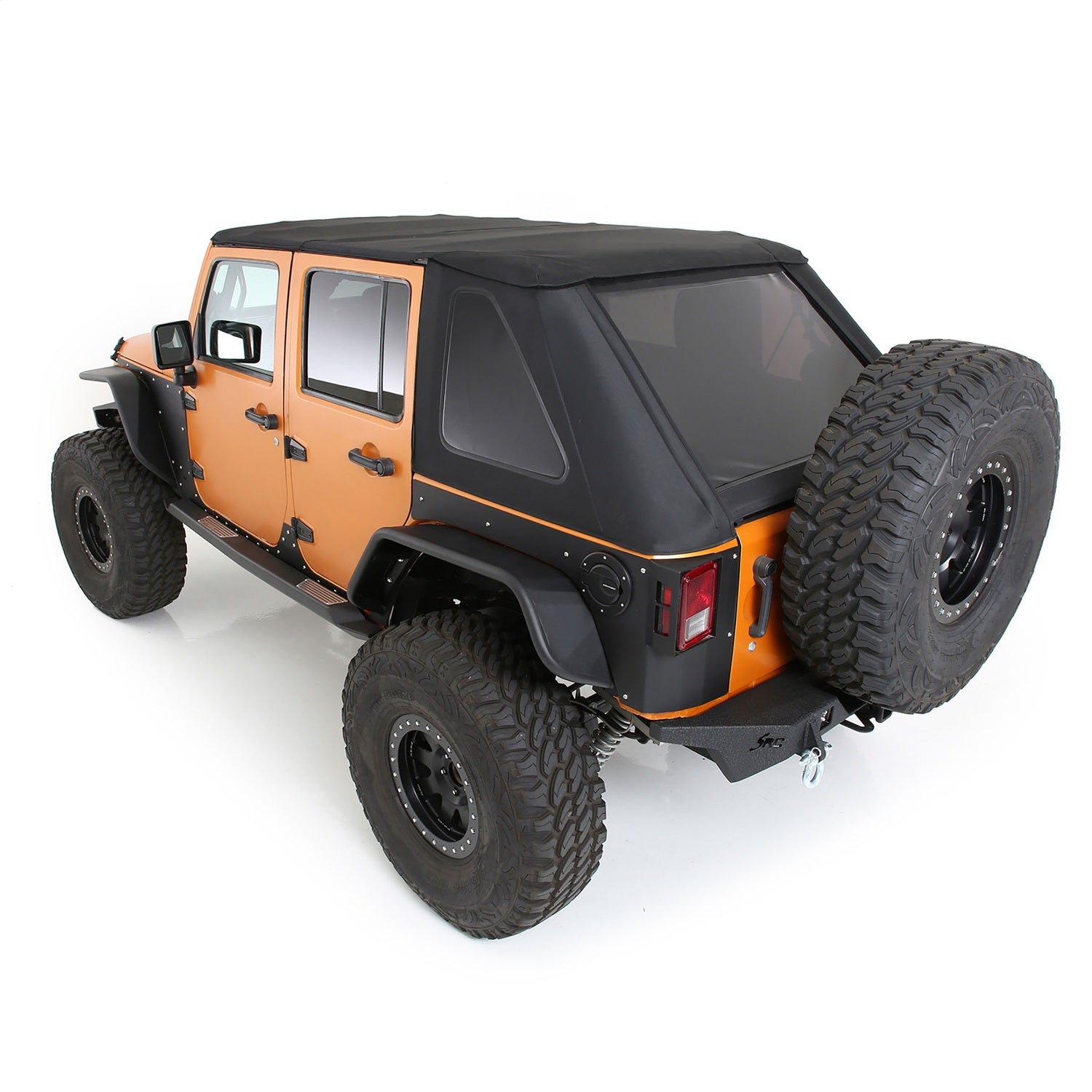 Smittybilt 9087135K Bowless Combo Top w/Tinted Windows Fits 07-18 Wrangler (JK)