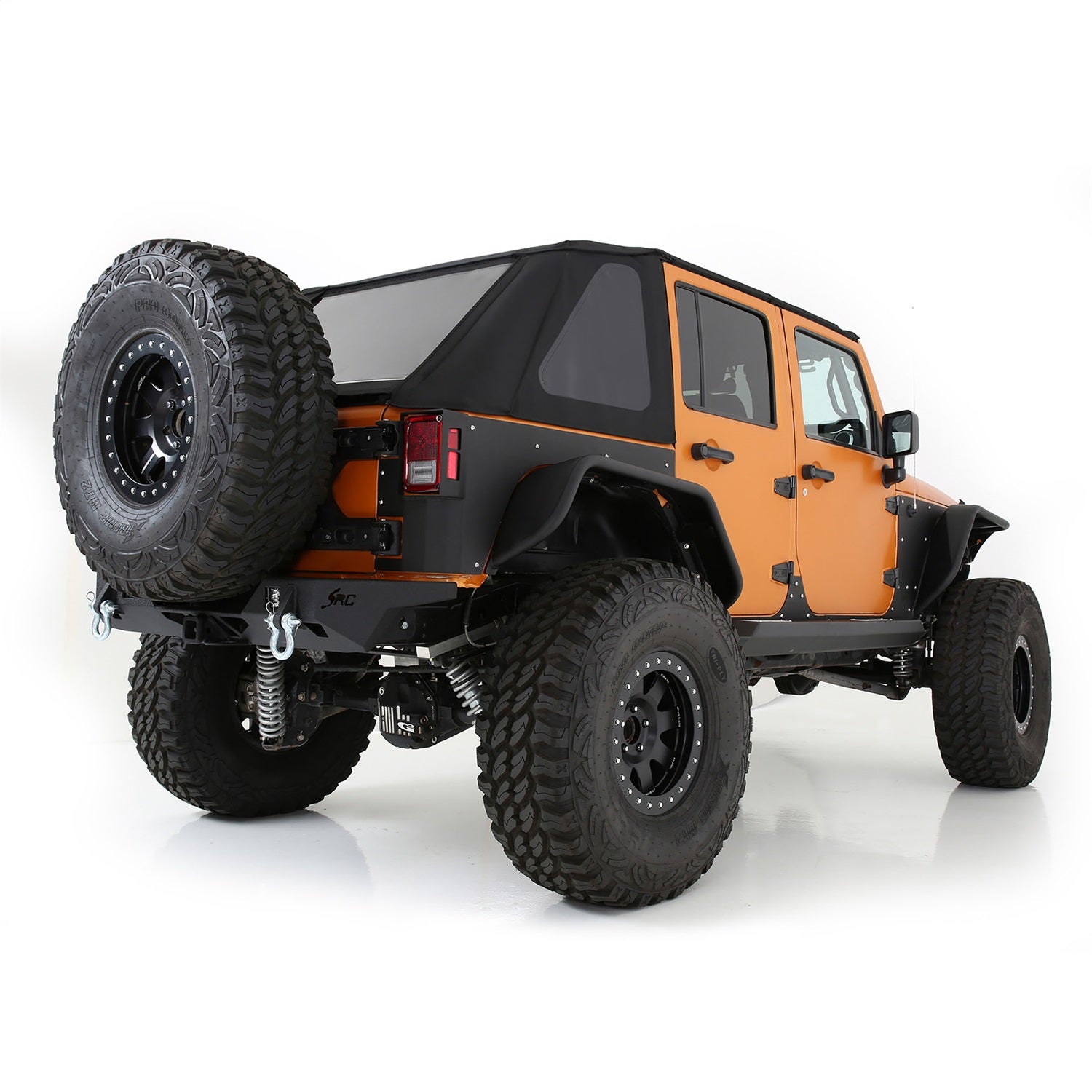 Smittybilt 9087135K Bowless Combo Top w/Tinted Windows Fits 07-18 Wrangler (JK)