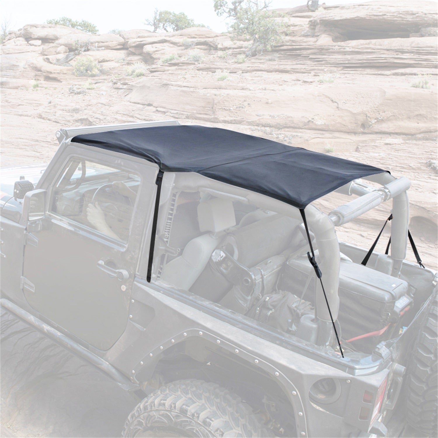 Smittybilt 94135 Extended Top Fits 07-10 Wrangler (JK)
