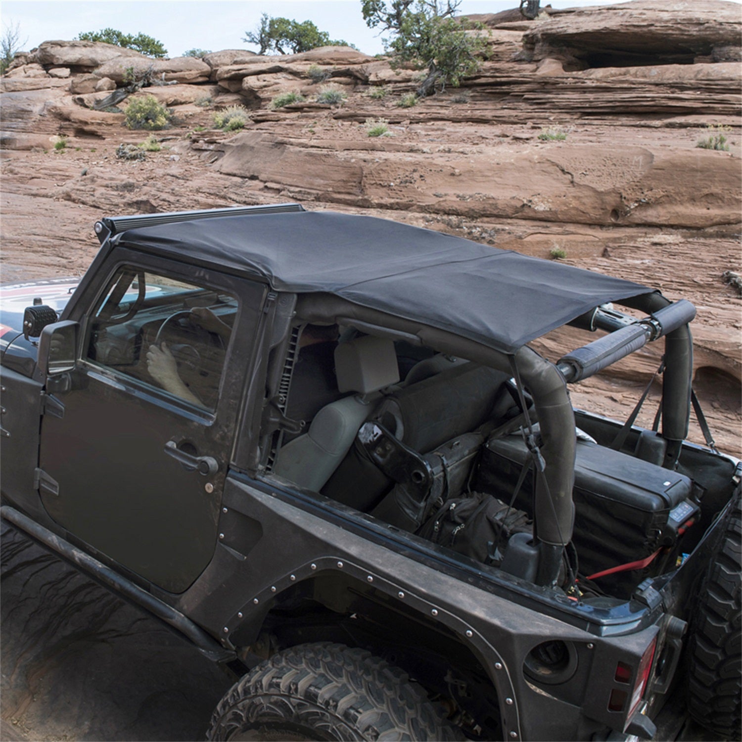 Smittybilt 94135 Extended Top Fits 07-10 Wrangler (JK)